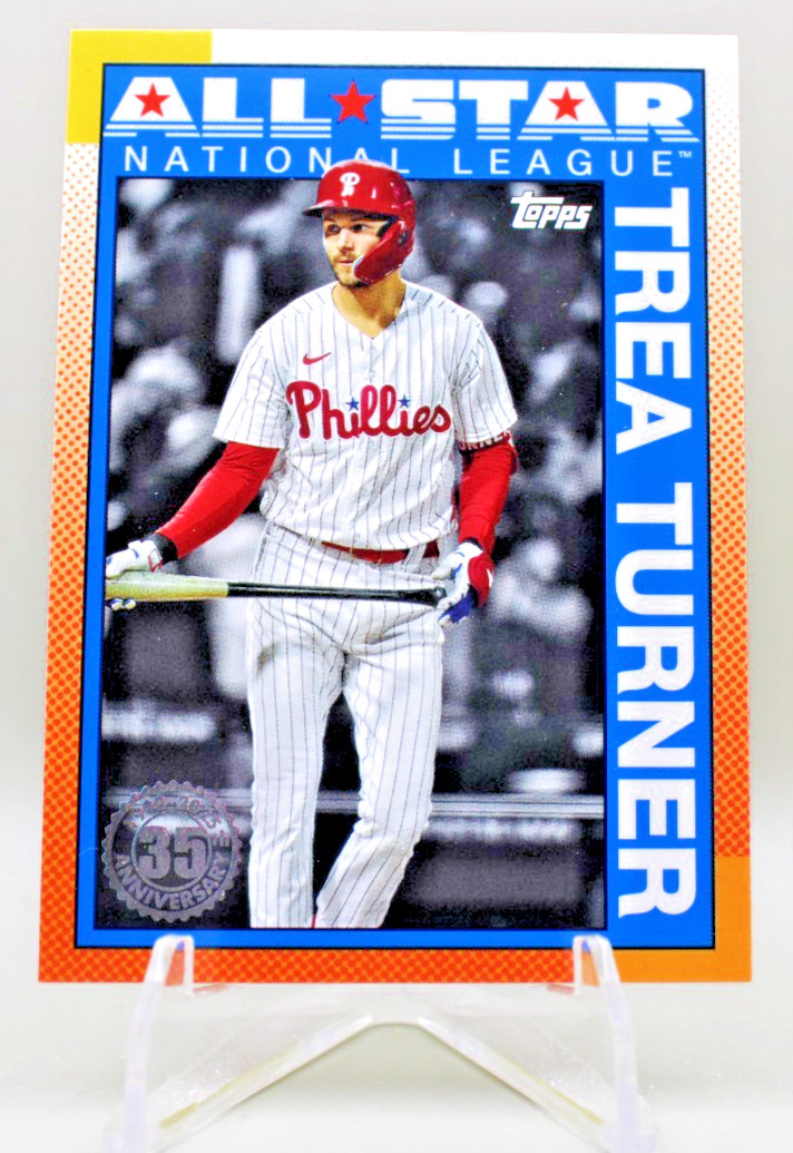 2025 Topps Series 2 – 1990 Topps Baseball All-Stars Trea Turner – #90AS-9