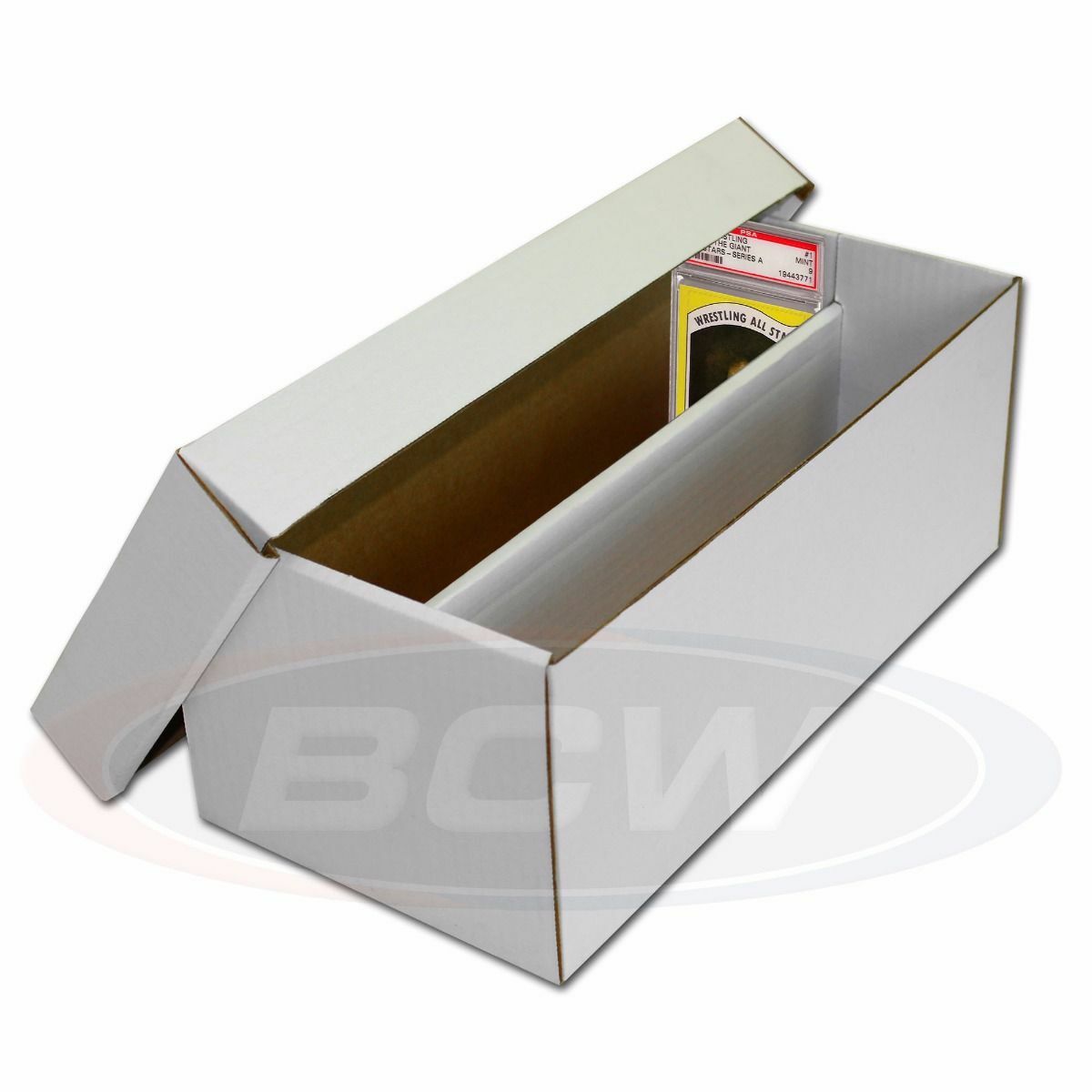 BCW Graded Shoe Box Holds over 300 3×4 Toploads or 100 Graded Cards