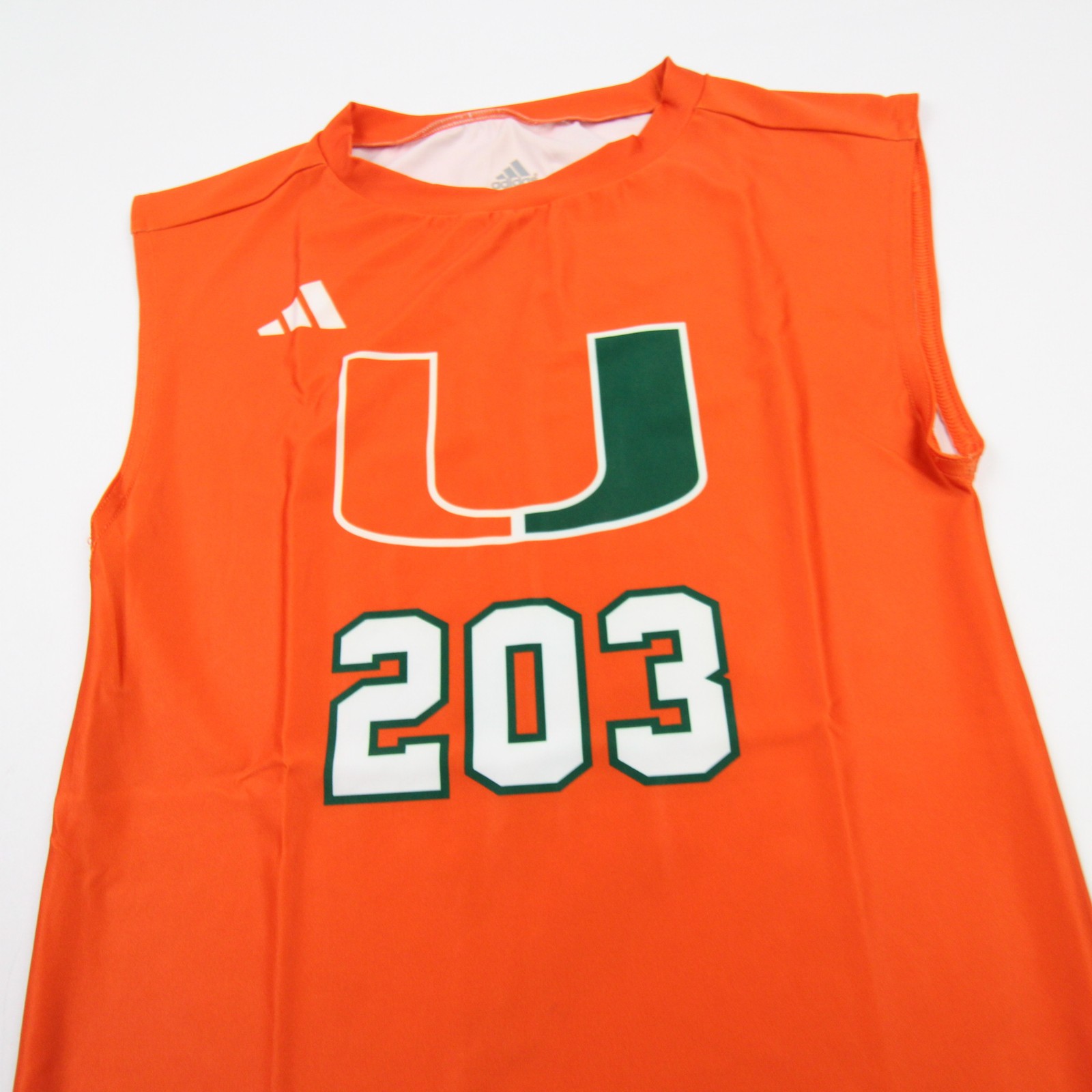 Miami Hurricanes adidas Compression Top Men’s New without Tags L