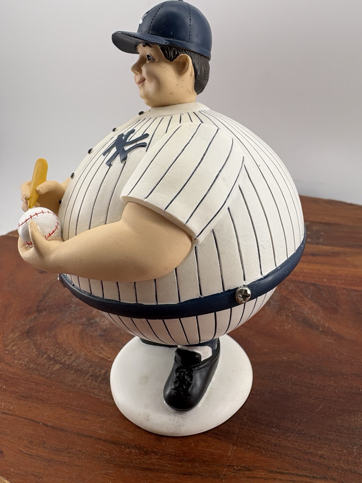 NEW YORK Yankees Department 56 Flip Top Candy Dish Trinket Box MLB 2004 Baseball