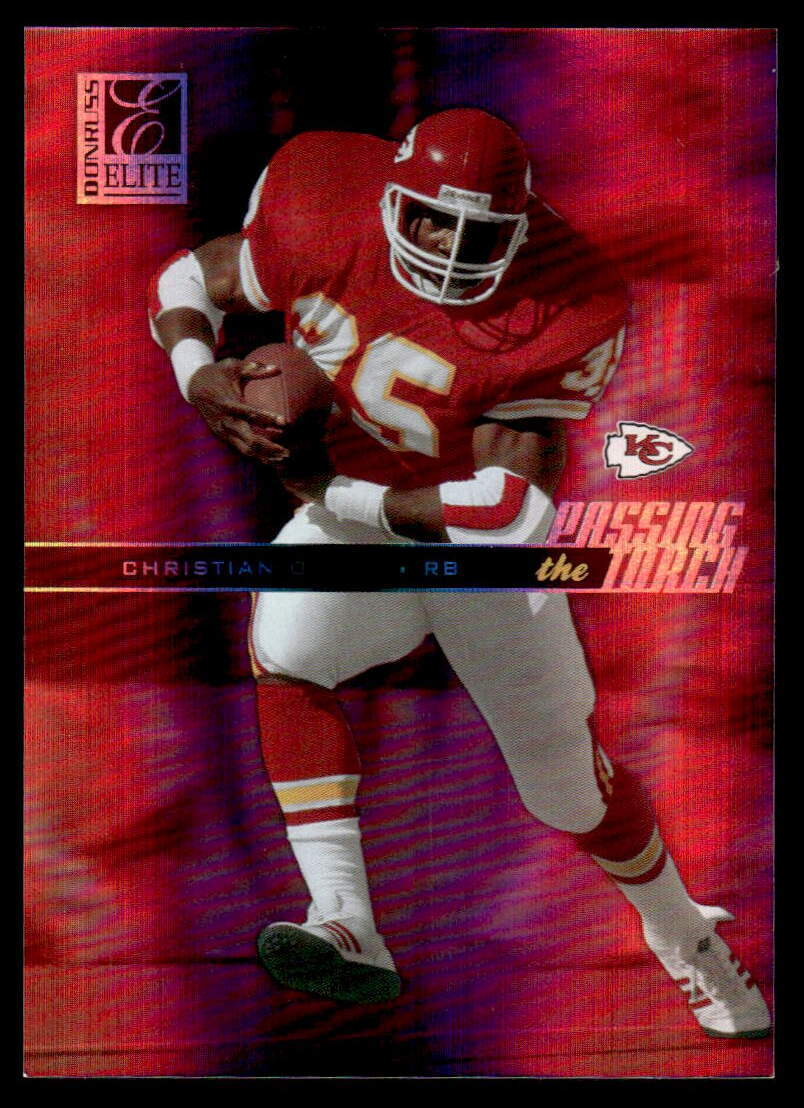 2004 Donruss Elite #PT-16 Priest Holmes FOOTBALL Kansas City Chiefs