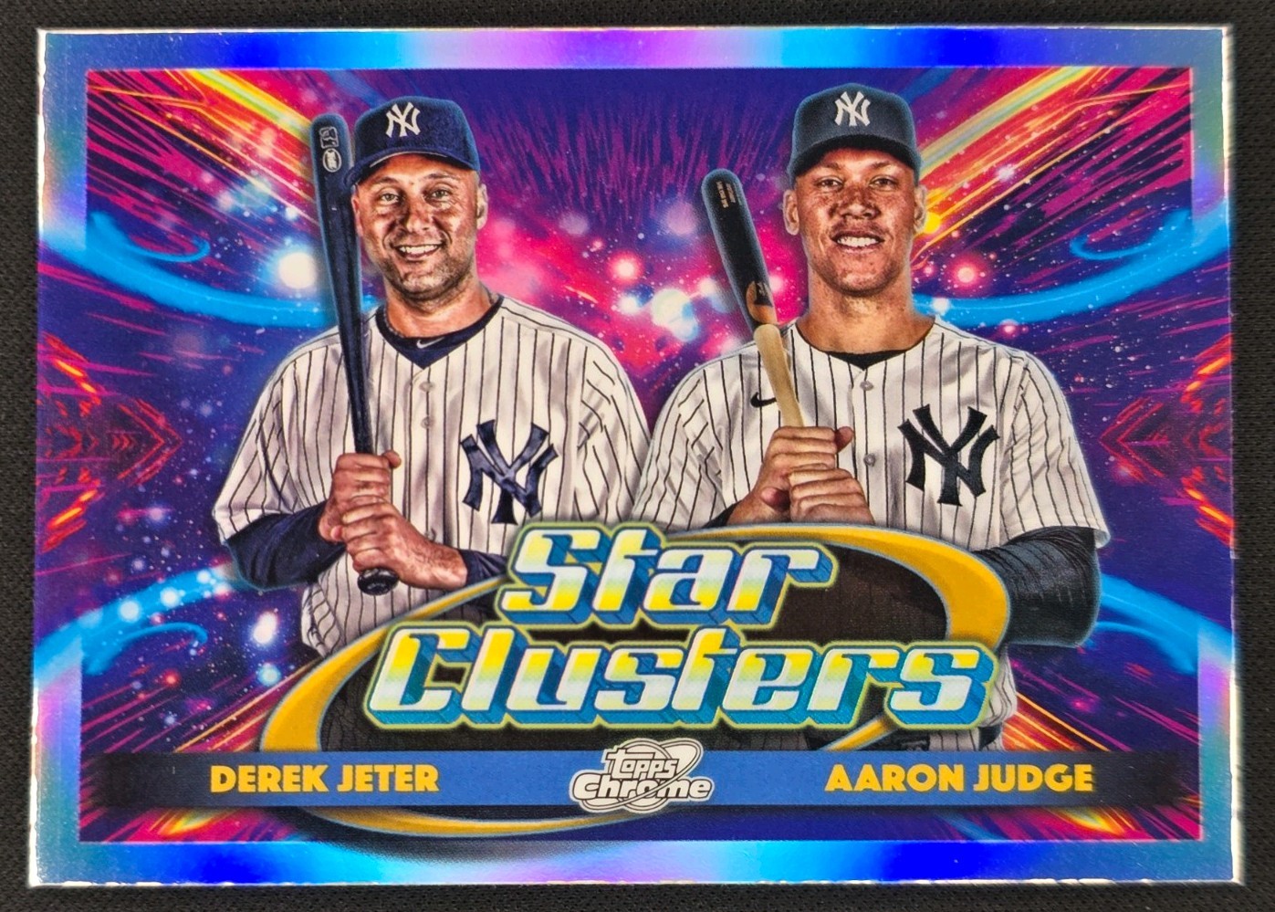 Topps 2025 Cosmic Chrome Star Clusters Aaron Judge Derek Jeter #DSC-1