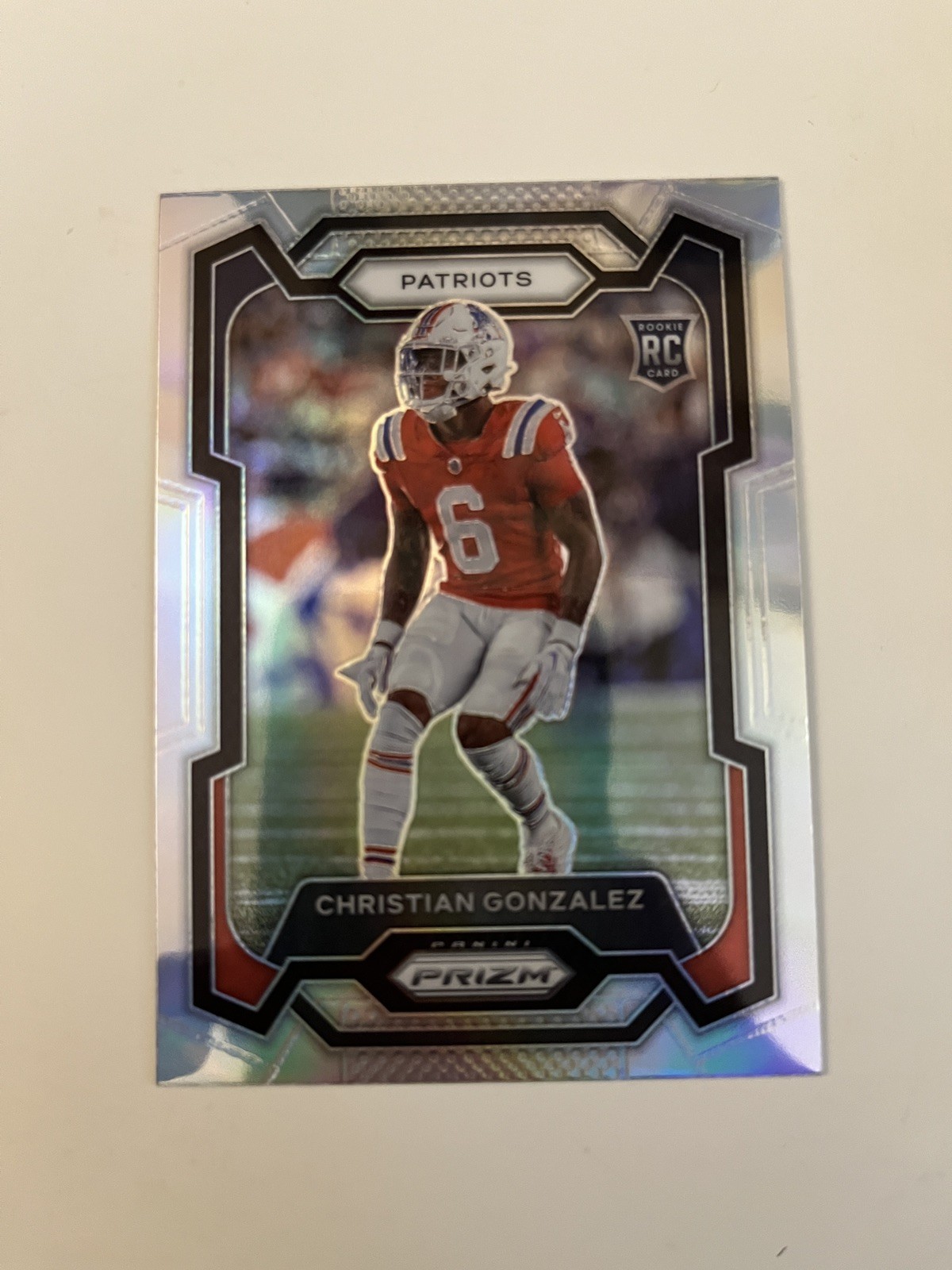 2023 Panini Prizm #369 Christian Gonzalez Silver