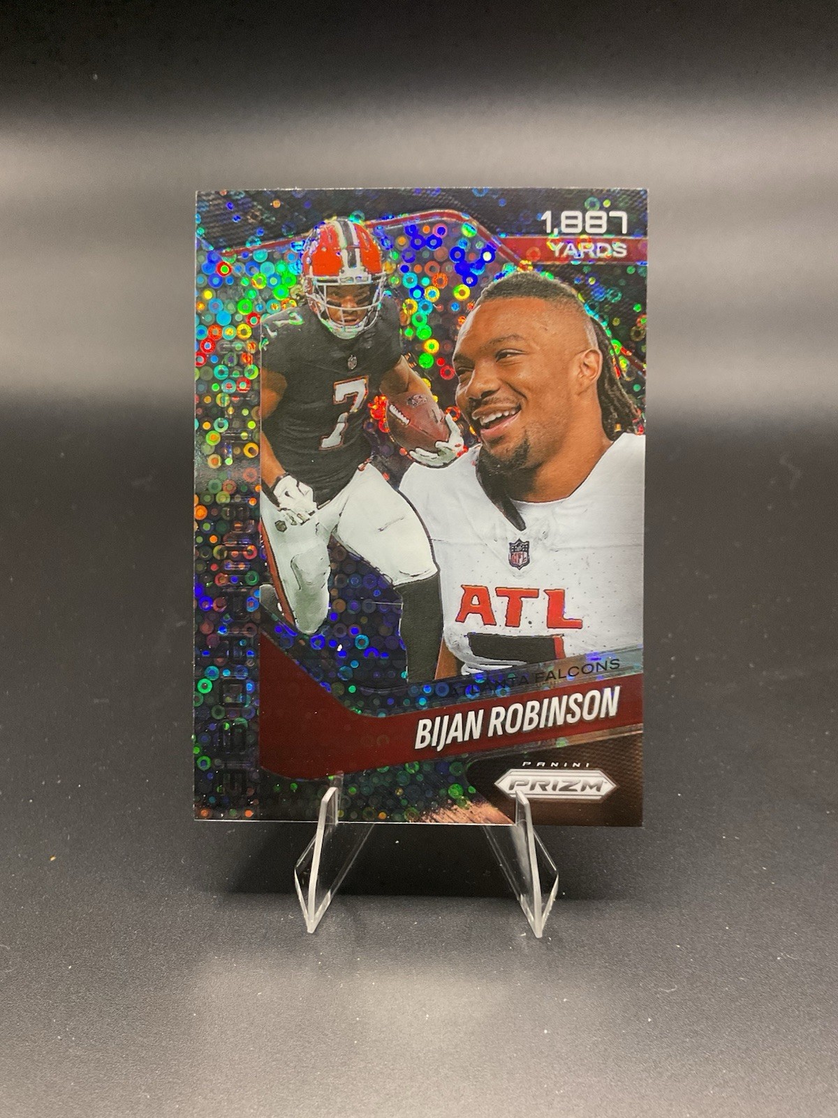 2025 Panini Prizm – All Purpose Prizms No Huddle #4 Bijan Robinson Mint Falcons