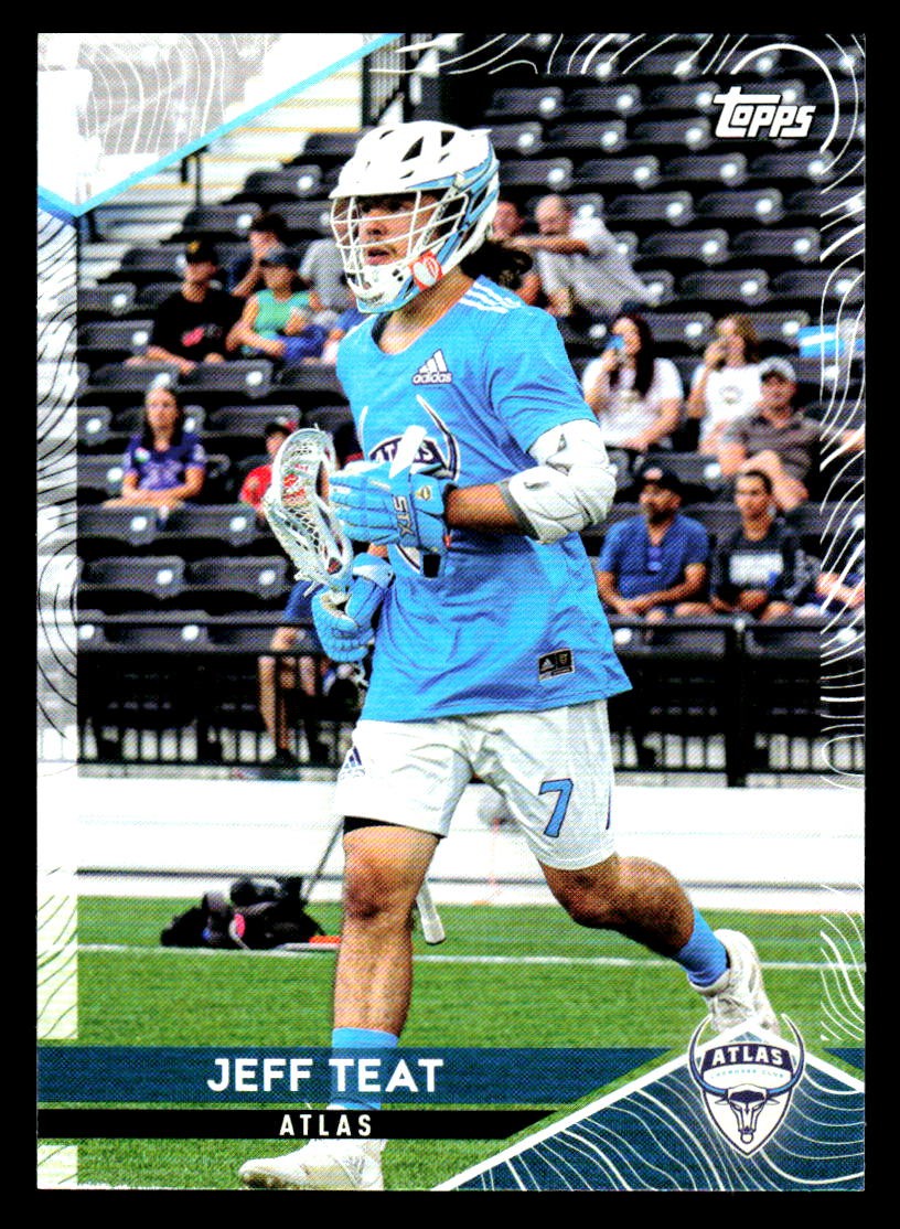 2022 Topps Premier LaCrosse League #99 Jeff Teat LaCrosse Card