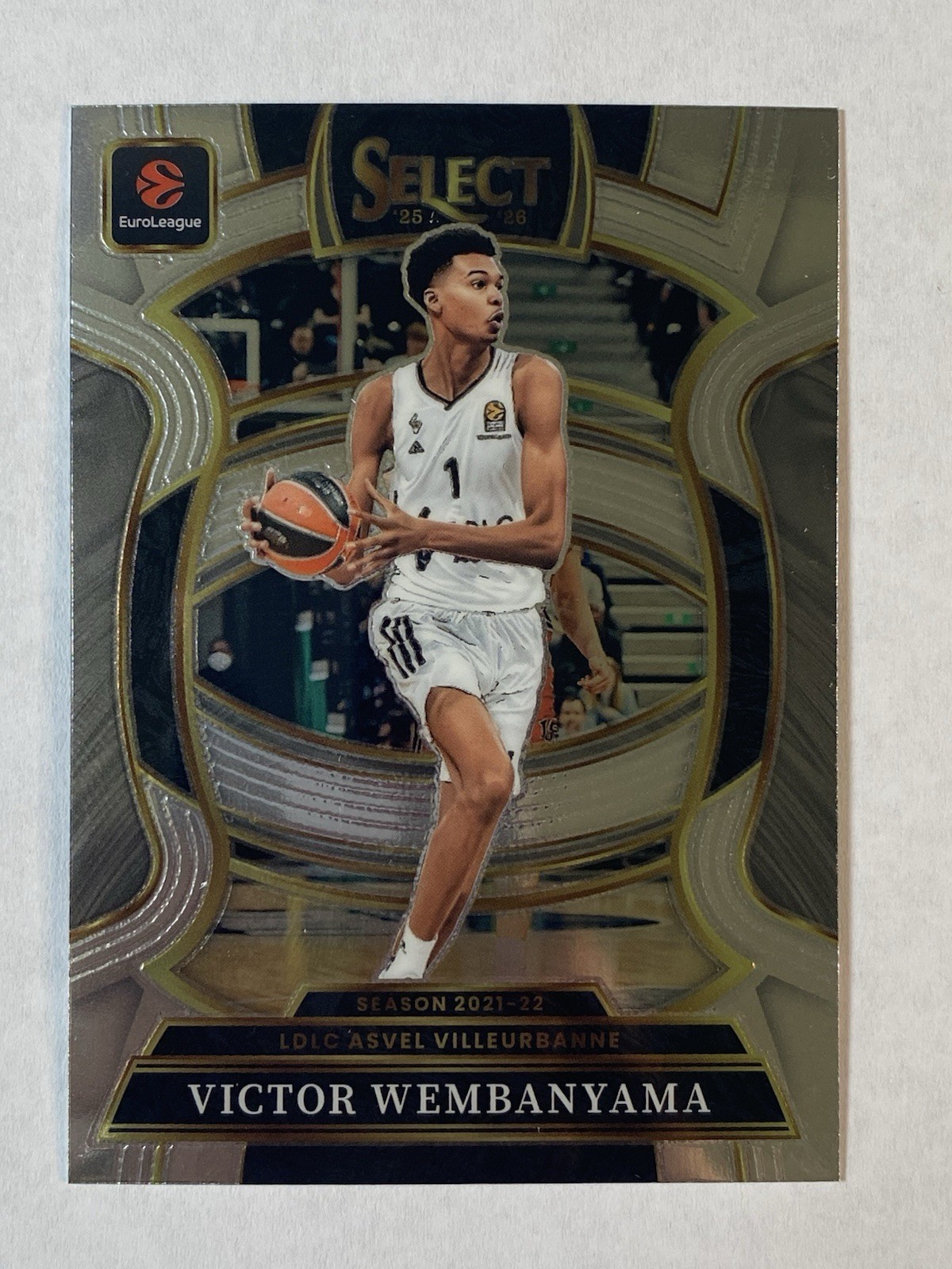 VICTOR WEMBANYAMA 2025-26 Panini Select EuroLeague Concourse Level #36