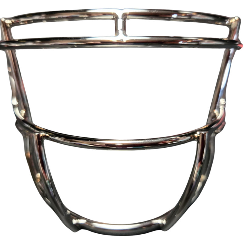 Custom Chrome Colors Riddell Speed Metal Mini Football Helmet Facemask