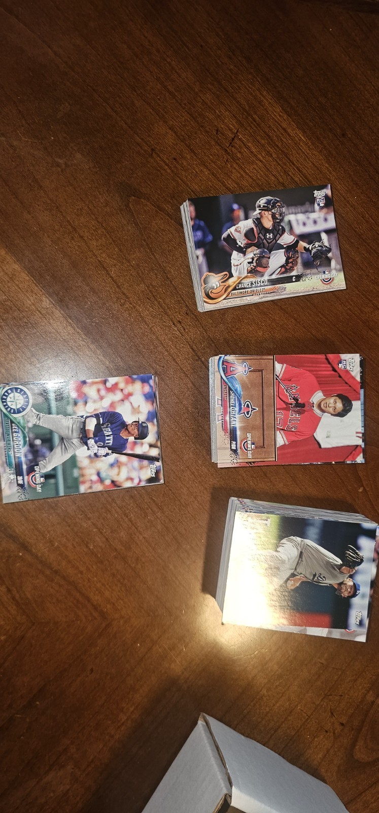 2018 topps opening day complete set