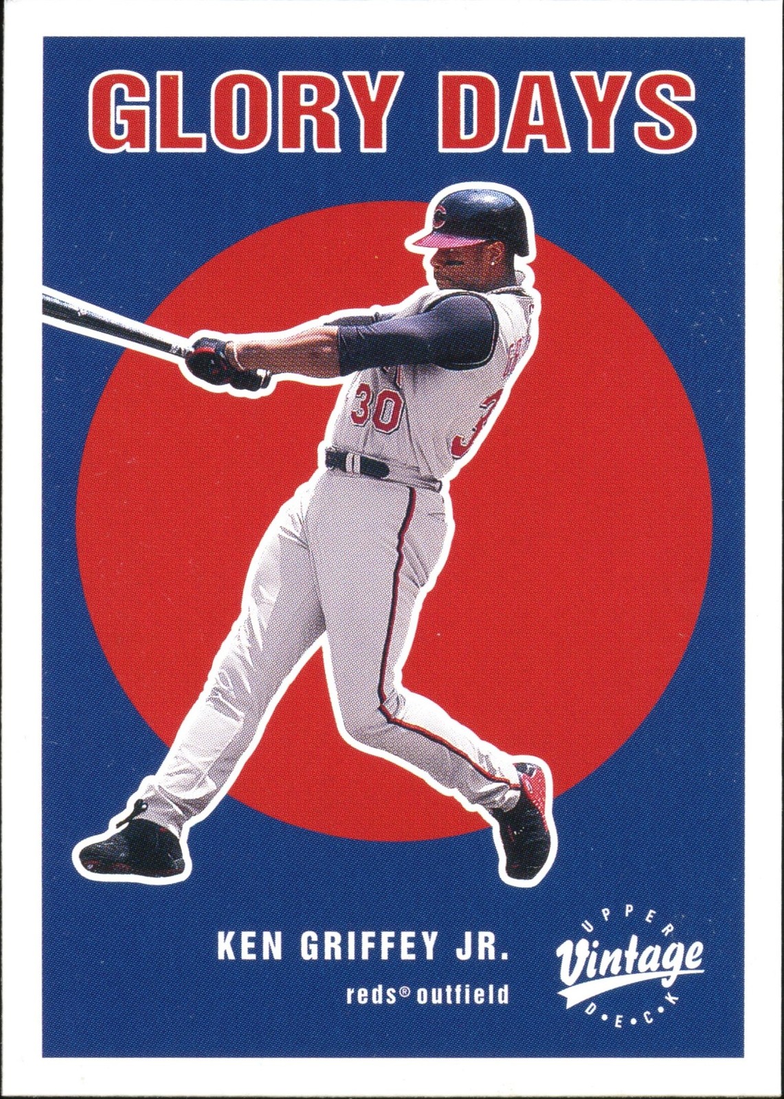 2001 Upper Deck Vintage Ken Griffey Jr. G14 Glory Days