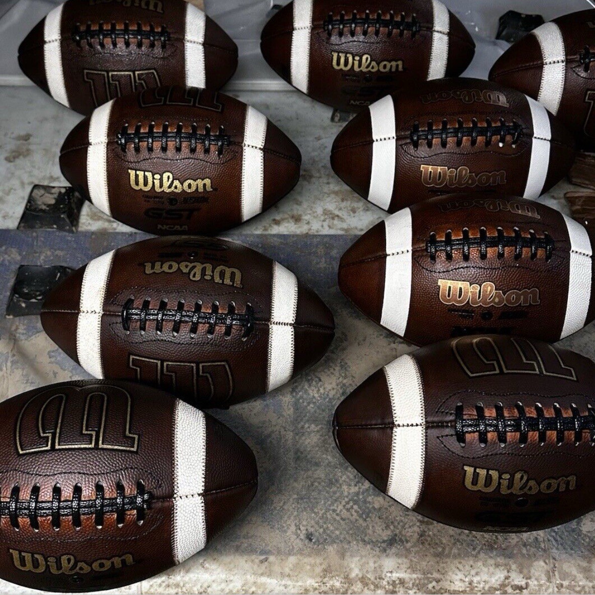 Black Tacky Football Lace Repair Kit – Compare to Wilson GST ACL Pebble Lacing