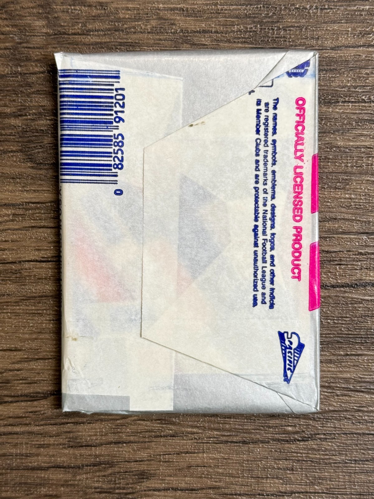 One (1) Pack 1991 Pacific NFL Football Cards Sealed Unopened Wax Pack