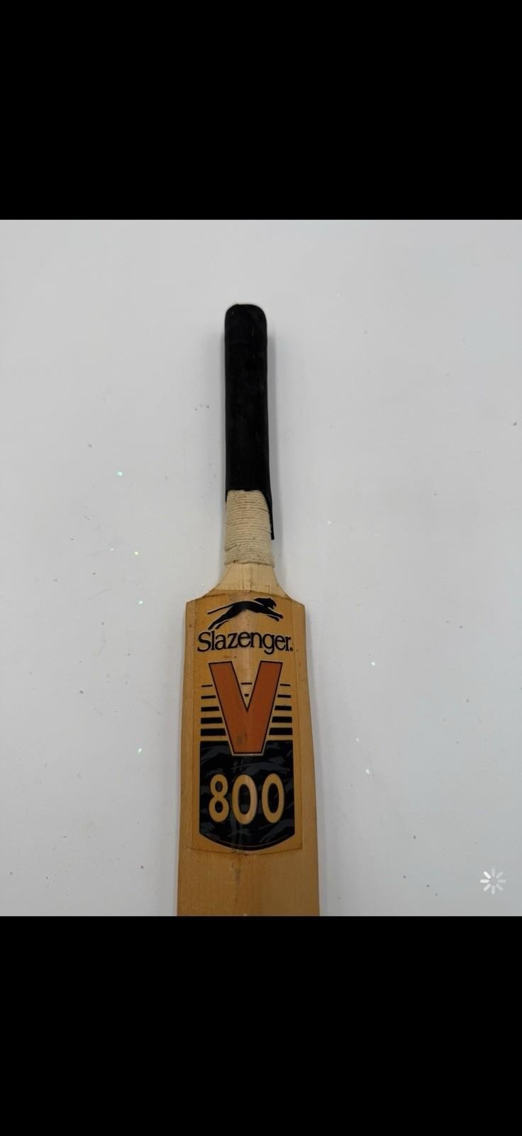 Scarce Vintage Cricket Bat Slazenger V 800 Panther