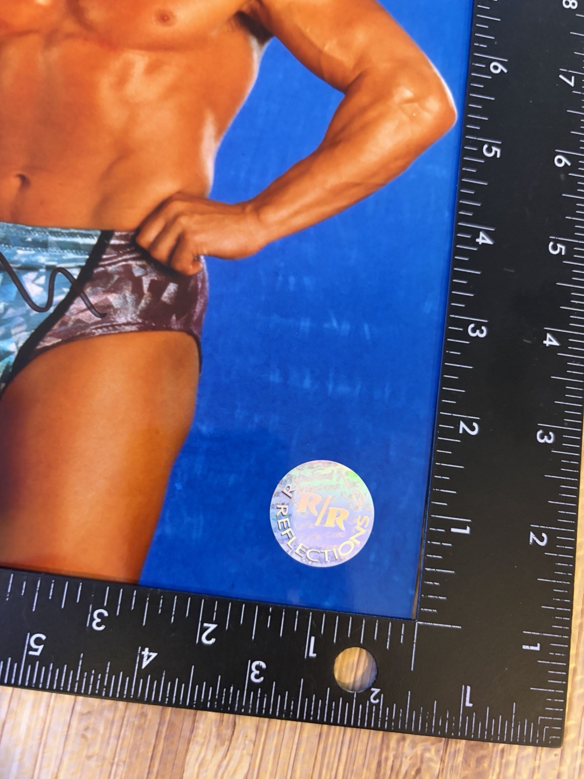 Val Venis Original Official WWF Promo Photo Kodak Racing Reflections WWE