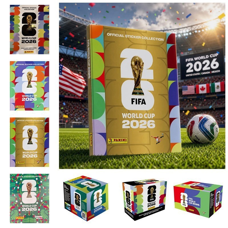 Panini FIFA World Cup 2026 Hard Cover Album Version SEALED! 【Collect A-E】