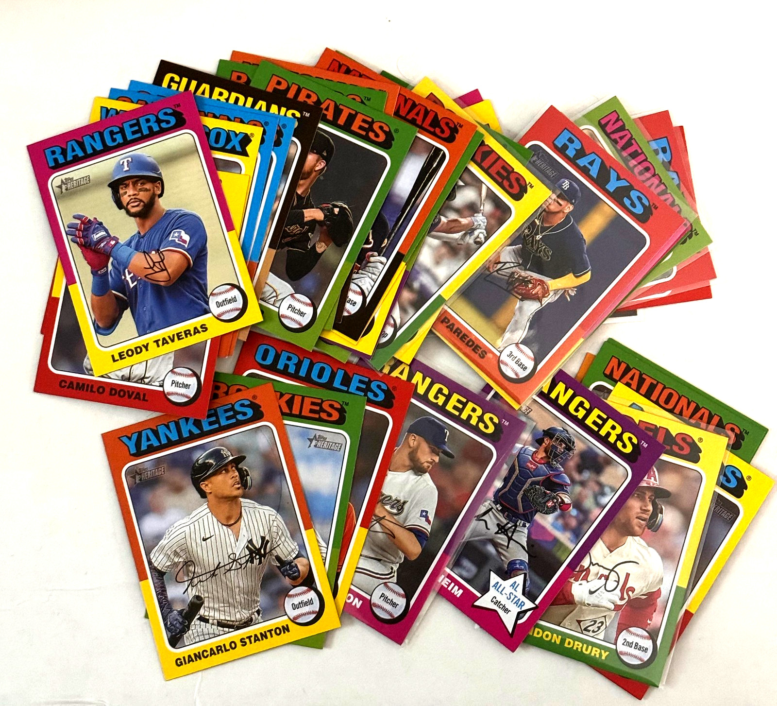 2024 Topps Heritage SP #1-100 Pick Any Short Print You Want From The List