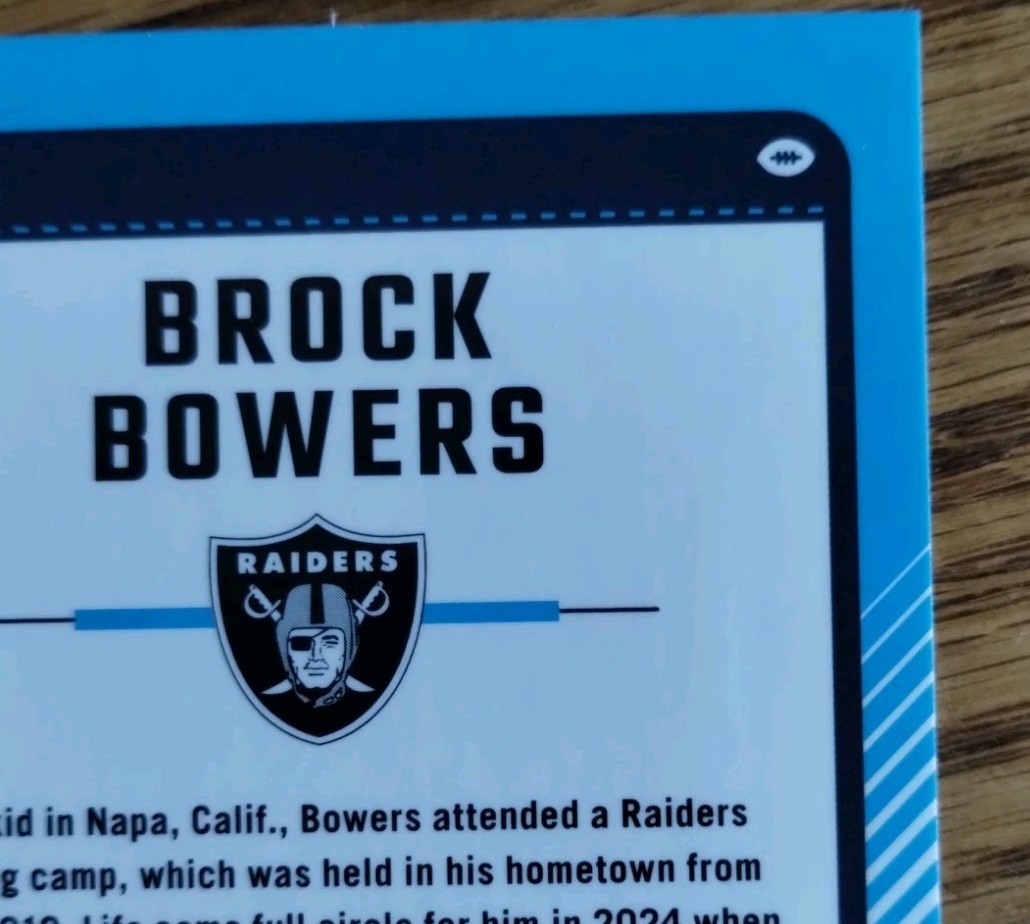 2024 Panini Donruss – Rated Rookie Brock Bowers #394 Optic Preview Red Pandora