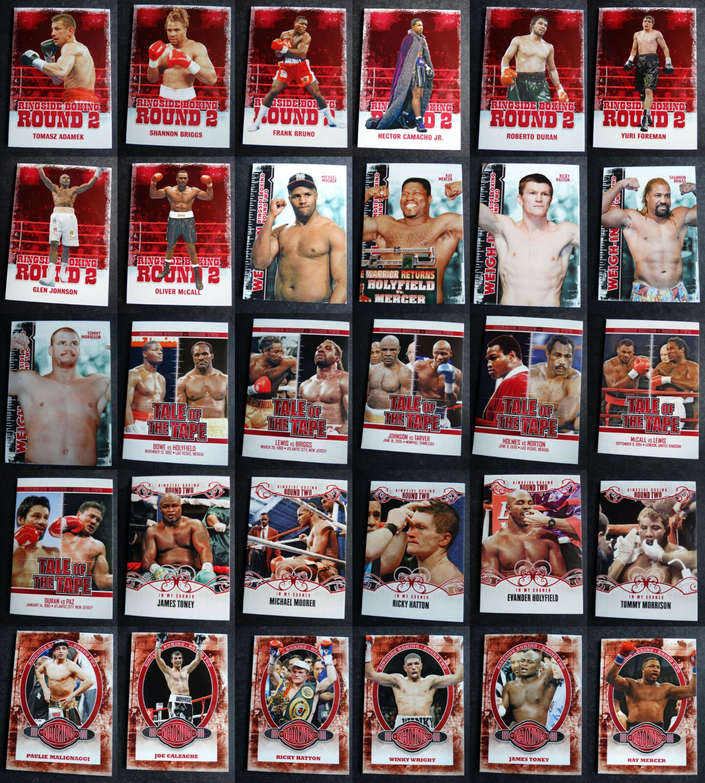 2011 Ringside Boxing Round Two Cards Complete Your Set U Pick From List 99-200