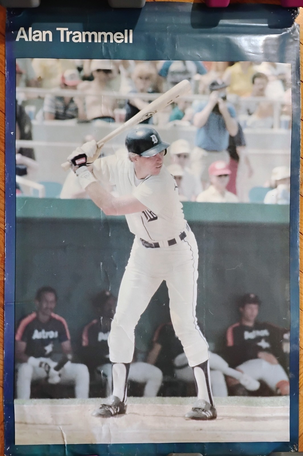 1980’s ALAN TRAMMEL Wall Poster – RARE & VINTAGE All Star Marketing, Inc. 34×23