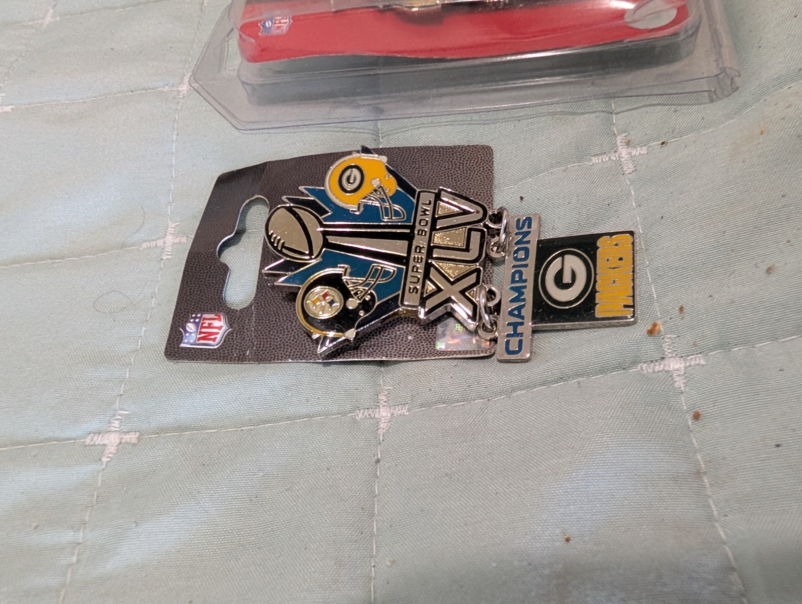 Super Bowl XLV + XX Commemorative Dangler Pin Buyer Gets Both Pins