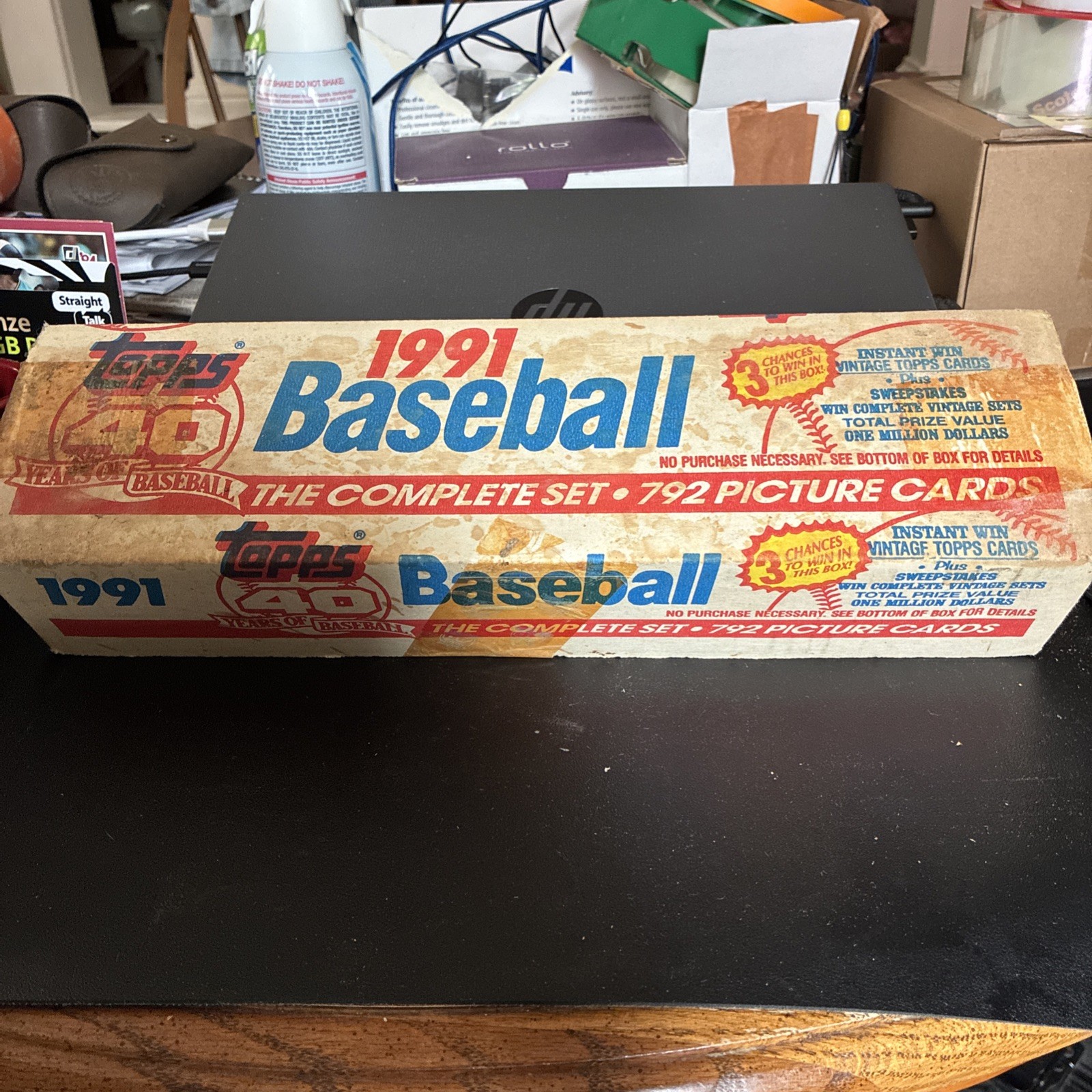 1991 Topps 40th Anniversary Baseball Factory Sealed Complete Set 792 Cards MINT