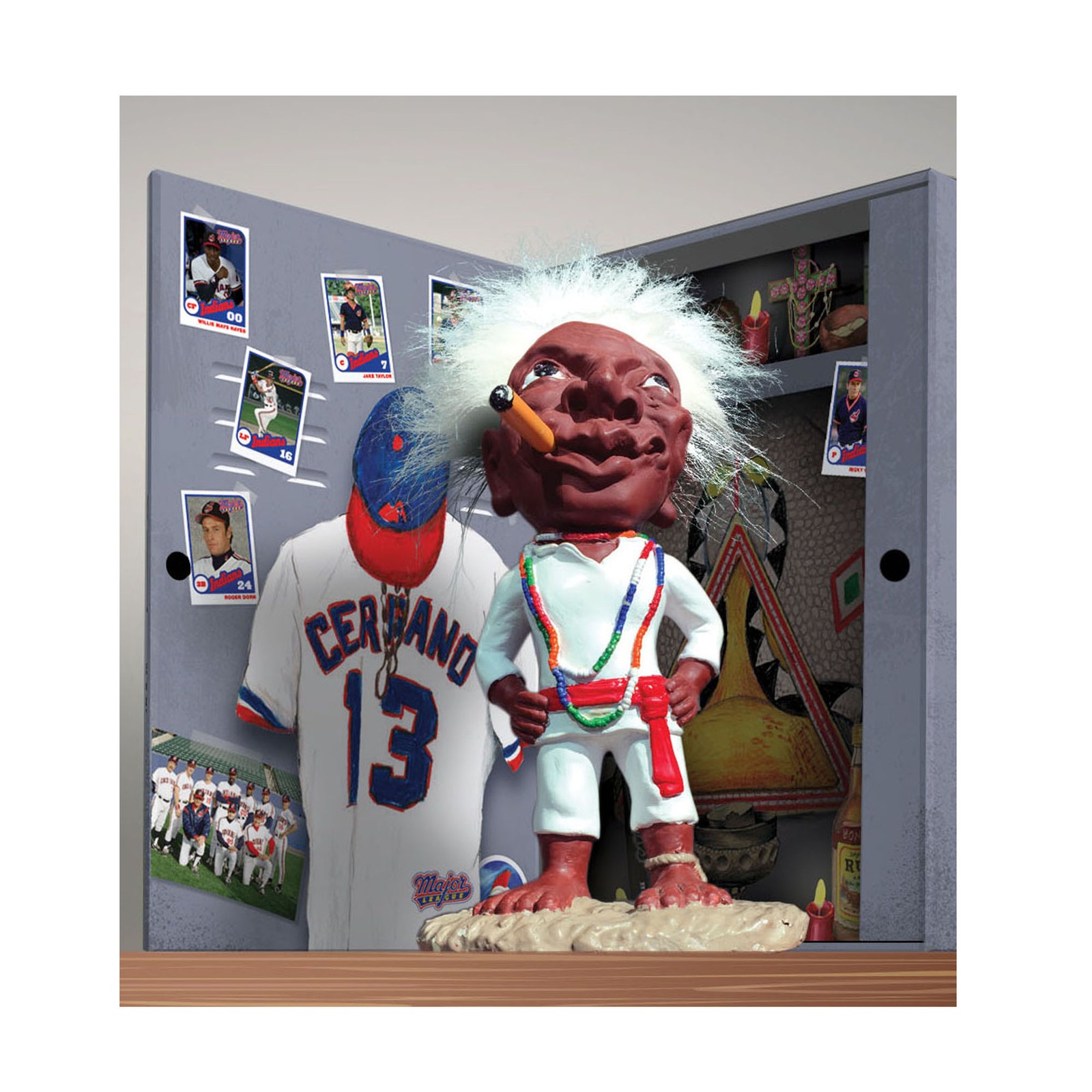 Jobu Officially Licensed (Major League) Movie Replica 10″ Figure