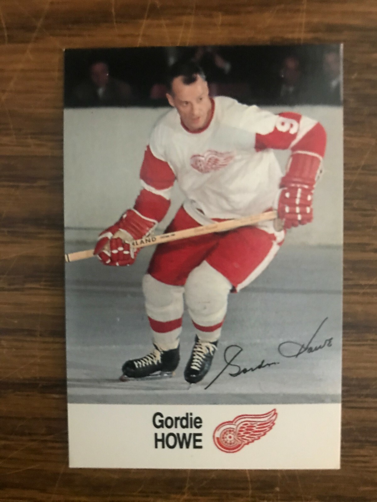 1988-89 Esso Oil Co. Gordie Howe Detroit Red Wings NrMt