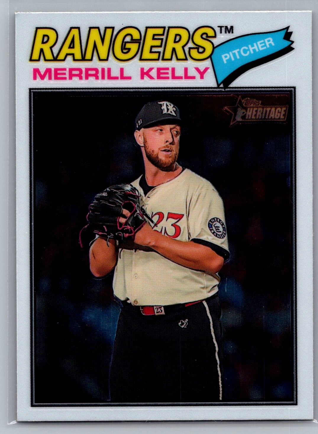 2026 Topps Heritage MERRILL KELLY #316 Texas Rangers