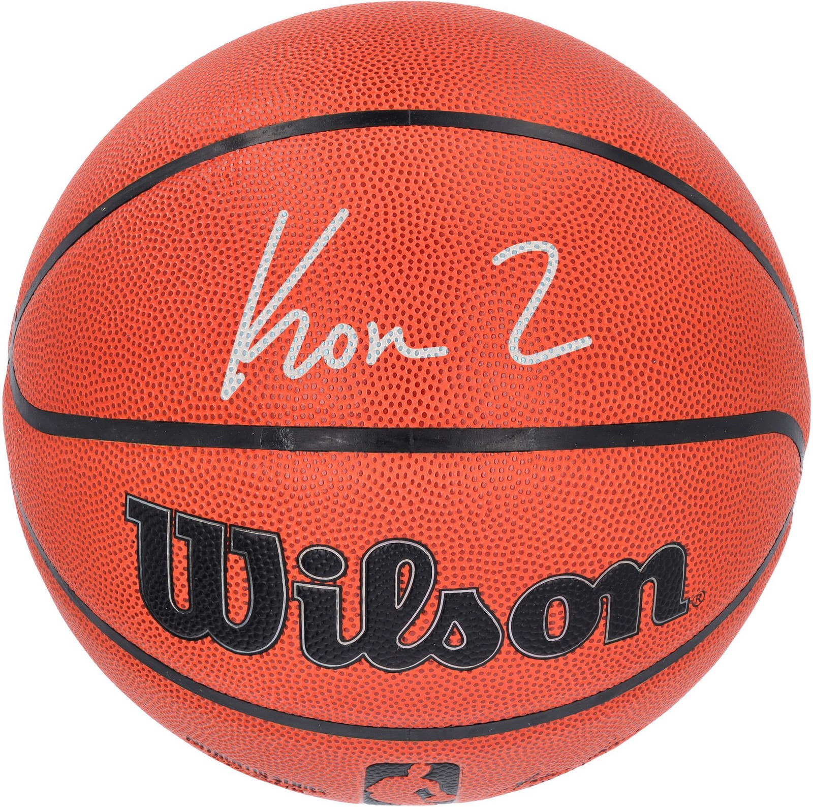 Kon Knueppel Team TBD Signed Wilson Authentic Series Indoor/Outdoor Basketball