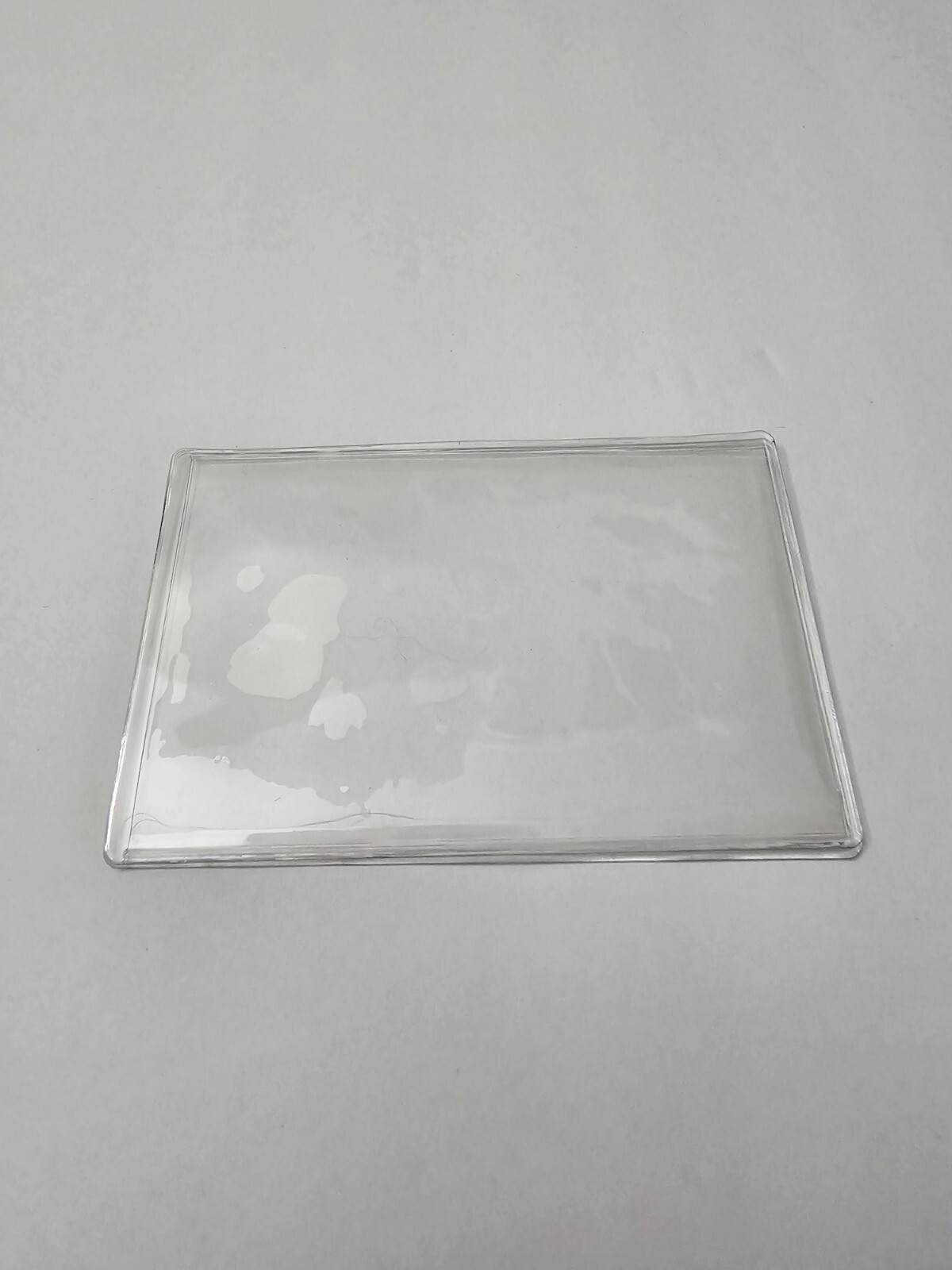 Trading Card Sleeves Hard Plastic Clear Case Holder 5Pc Baseball Card Toploader