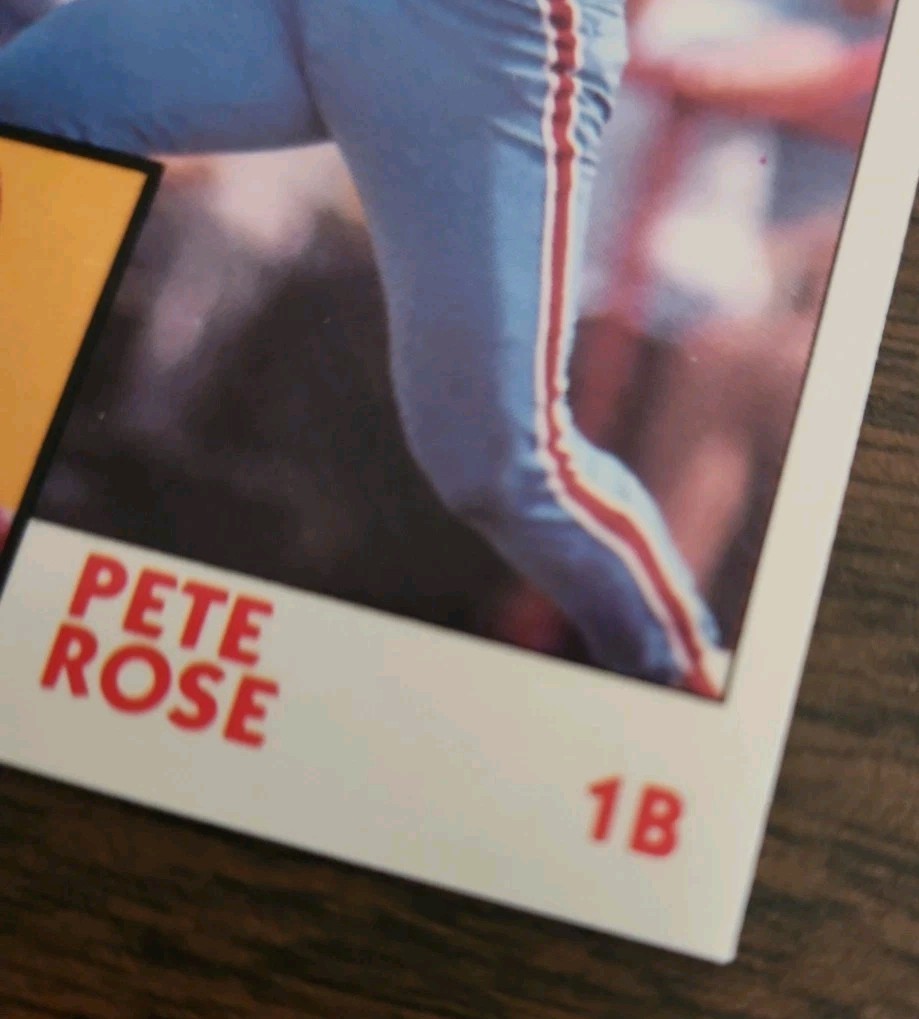 1984 TOPPS Tiffany Pete Rose Philadelphia Phillies Baseball Card #300