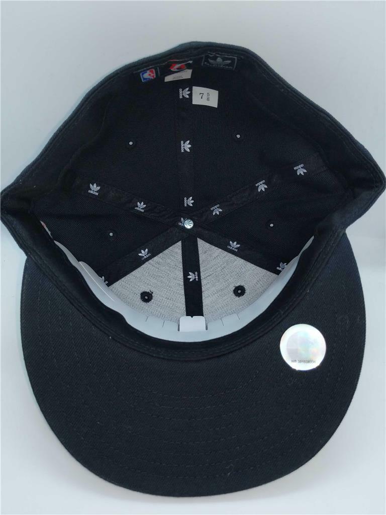 New Los Angeles Clippers Mens Adidas Fitted 7 1/8-3/8-1/2-5/8 Flatbrim Cap Hat