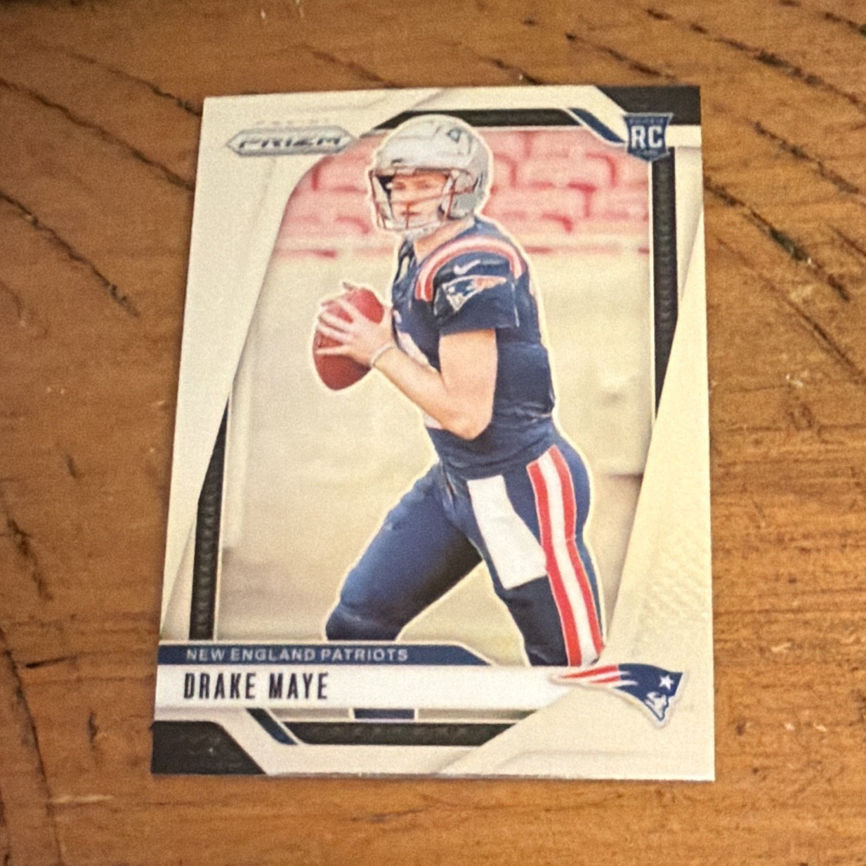Panini 2024 Prizm Rookies Drake Maye RC Base #329 New England Patriots