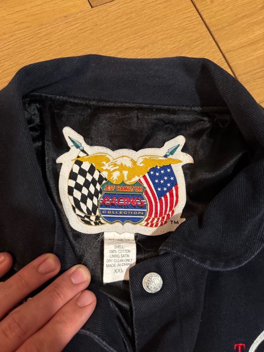 Vintage Jeff Hamilton Racing Collection Coors Light NASCAR Winston Cup Jacket