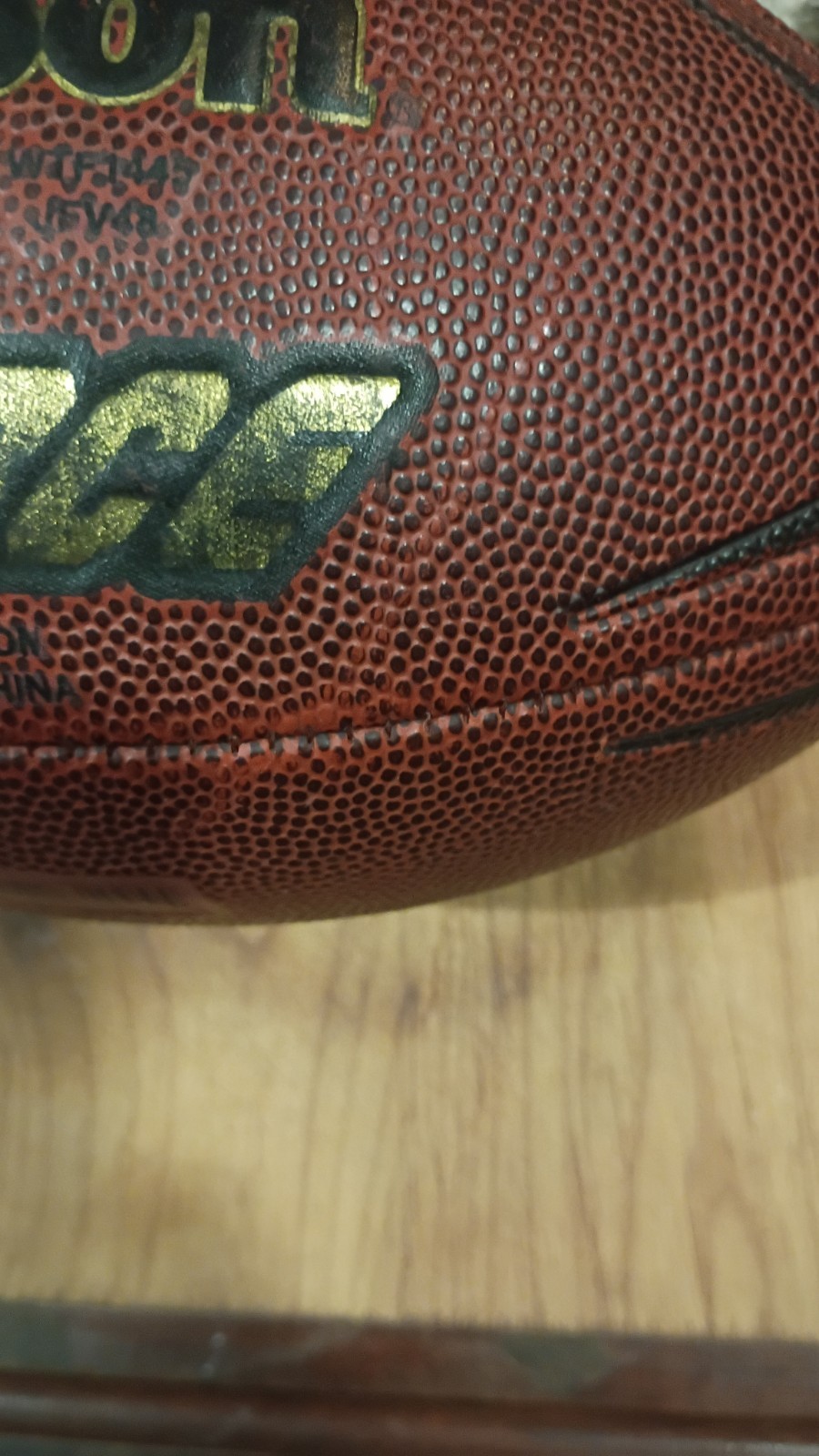 NFL Wilson Force Super Grip Football WTF 1445
