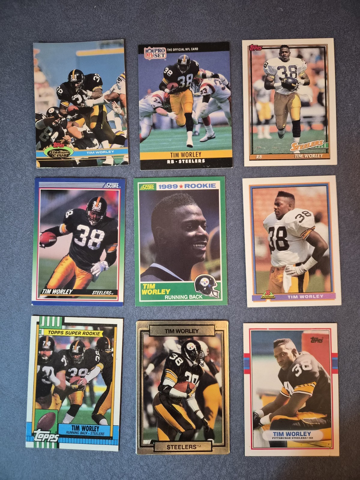 1990s Pittsburgh Steelers 110-Card Lot Rod Woodson Louis Lipps Blitzburgh Era