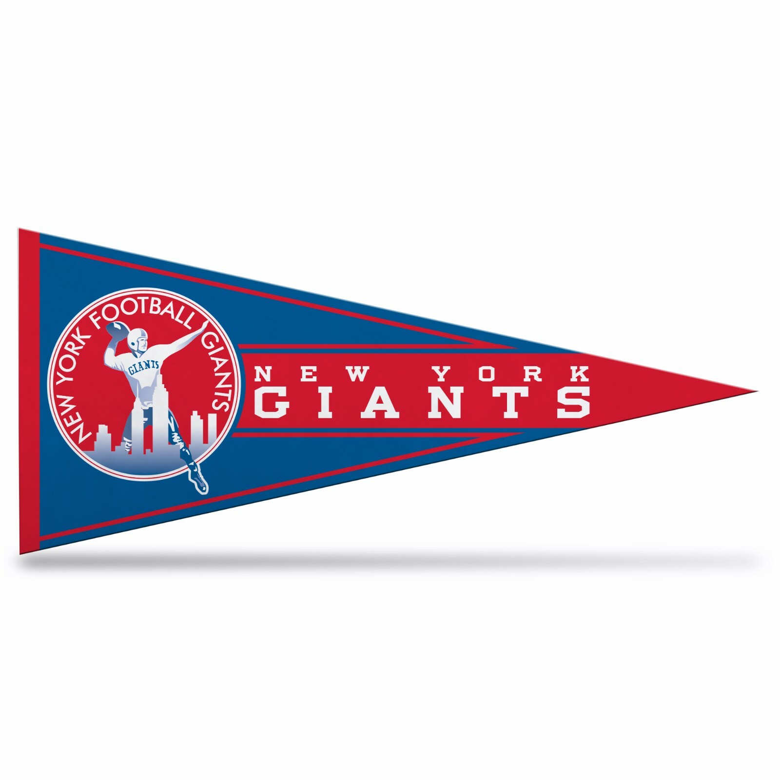 New York Giants NFL Retro Mini Pennant 9″x4″, New, felt, Made in USA