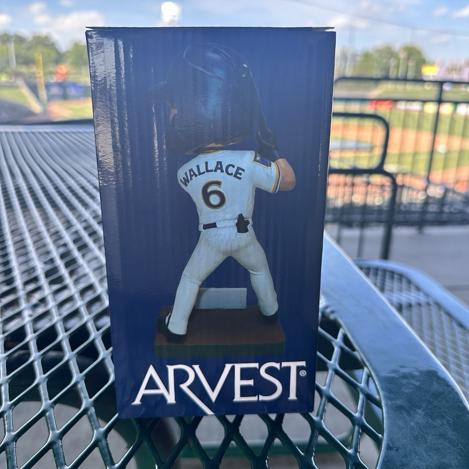 Cayden Wallace Bobblehead 2024 Northwest Arkansas Naturals SGA Giveaway