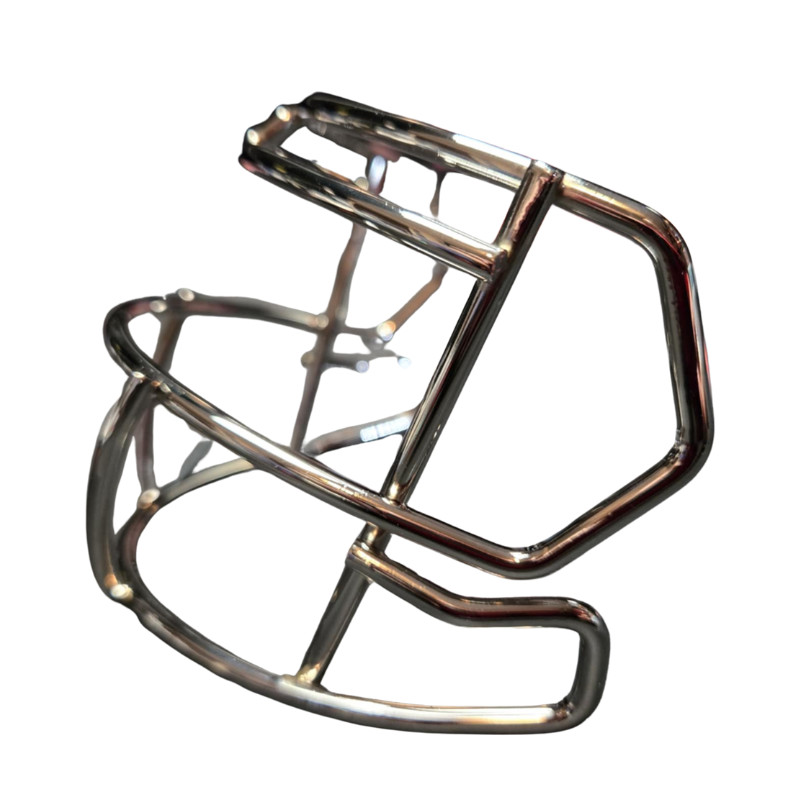 Custom Chrome Colors Riddell Speed Metal Mini Football Helmet Facemask