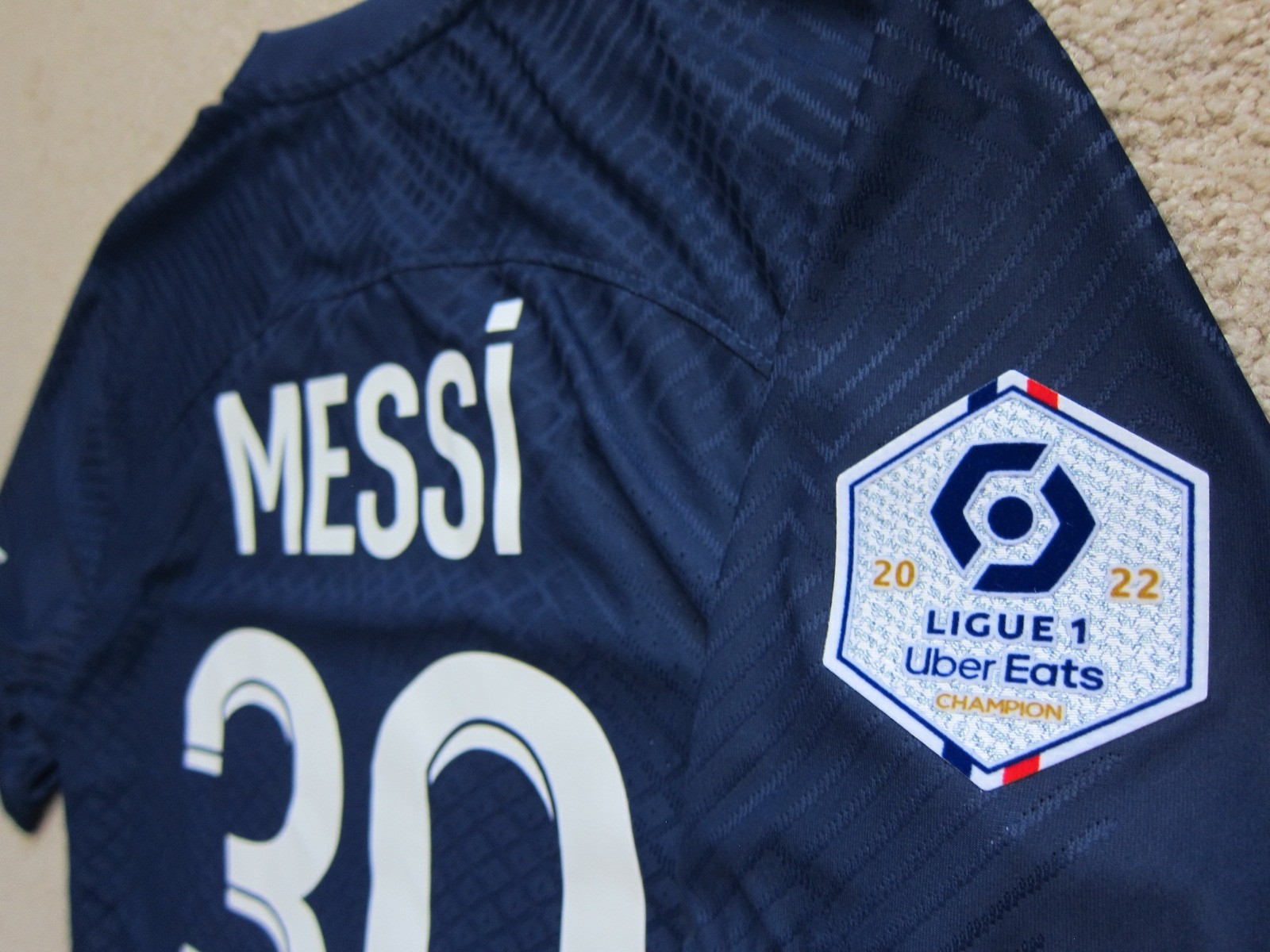 21/22 PSG MESSI *Player Issue* Soccer Jersey Football Shirt Argentina AUTHENTIC