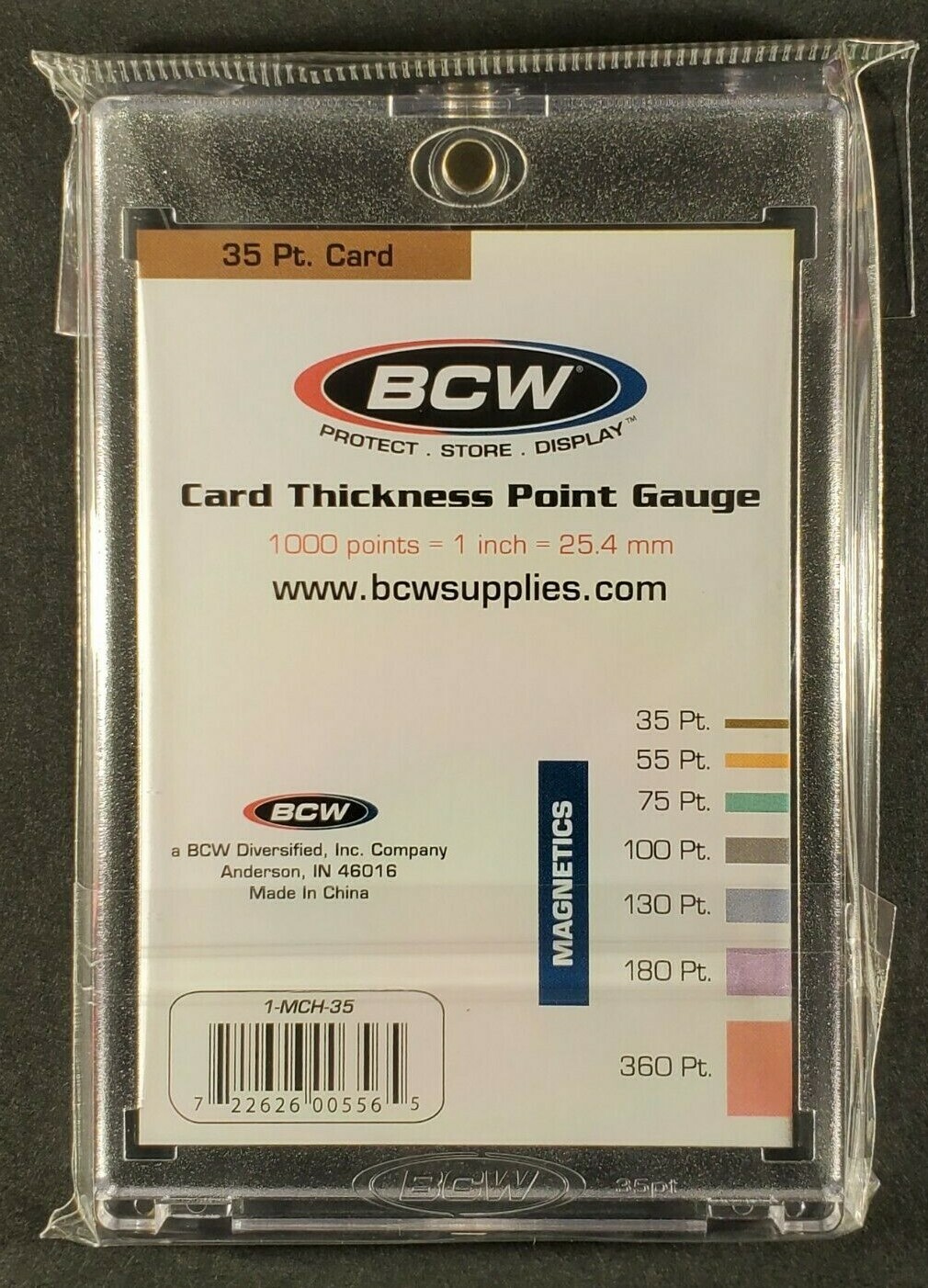 You Pick! BCW Magnetic Card Holder One Touch 35 55 75 100 130 180 360 Point pt