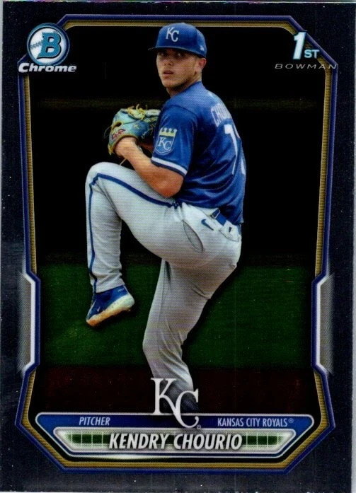 2026 Bowman 1st Chrome Prospect #BCP-7 Kendry Chourio RC KC Royals Card