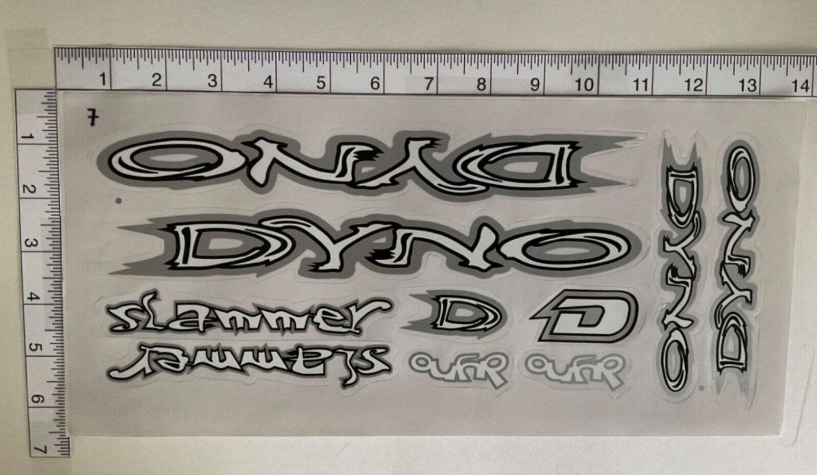 Dyno Slammer Stickers Decals – Die Cut (Multiple Colors Available; #1-13)