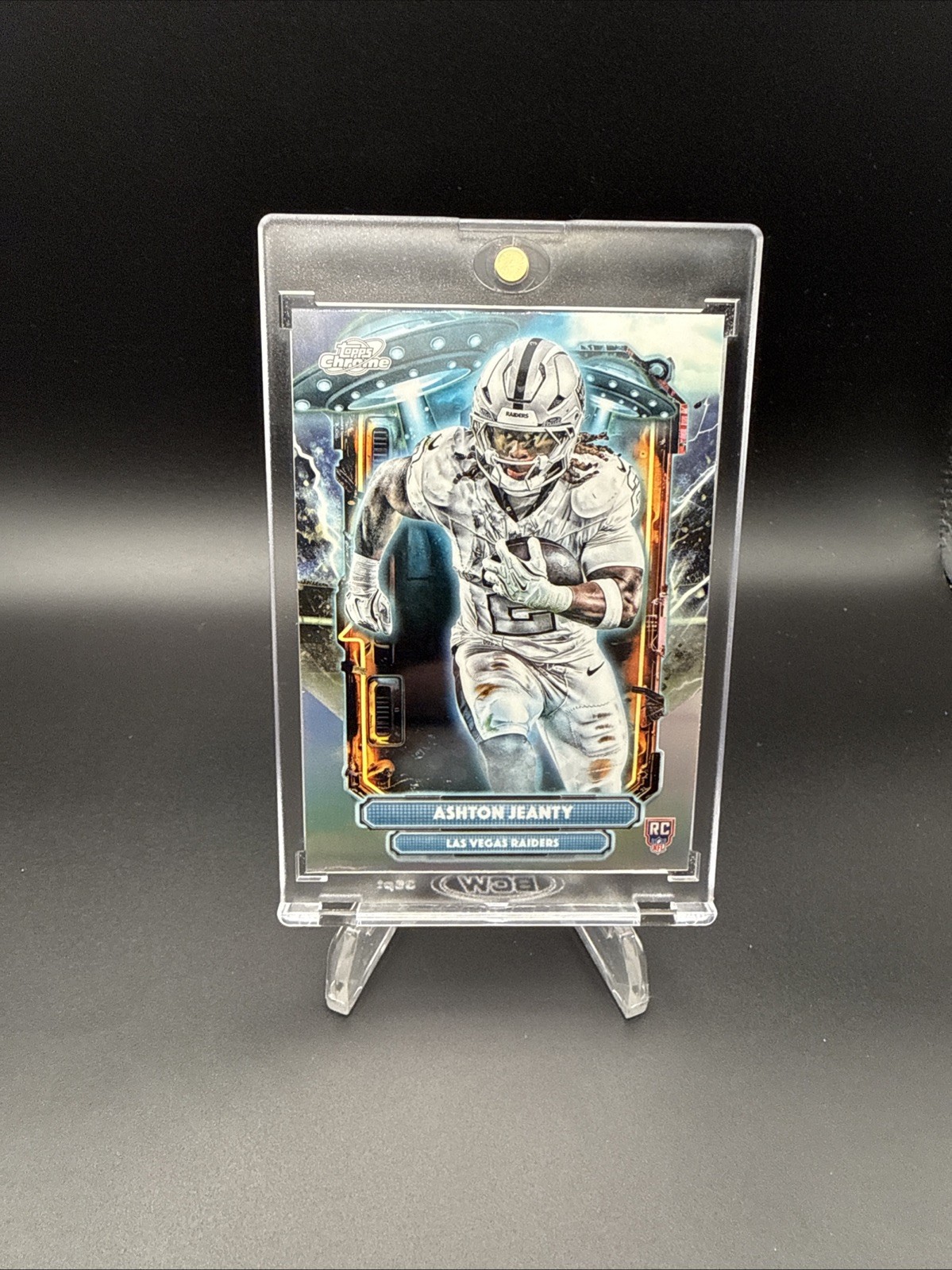 Ashton Jeanty 2025 Topps Cosmic Chrome Extraterrestrial Talent Refractor Rookie