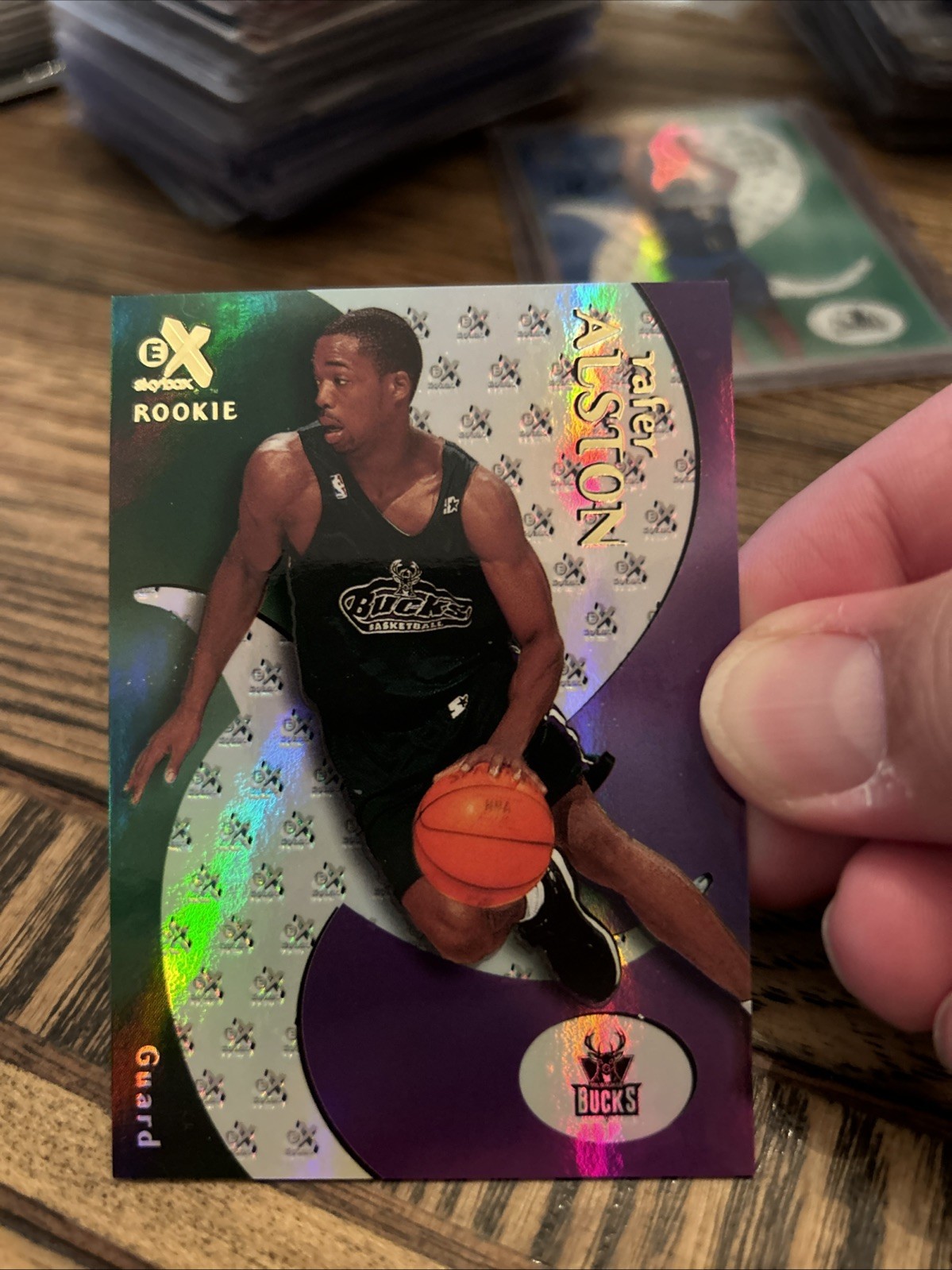 1999-00 Skybox EX Rafer Alston #87 Rookie SKIP 2 MY LOU And1 Legend /3499