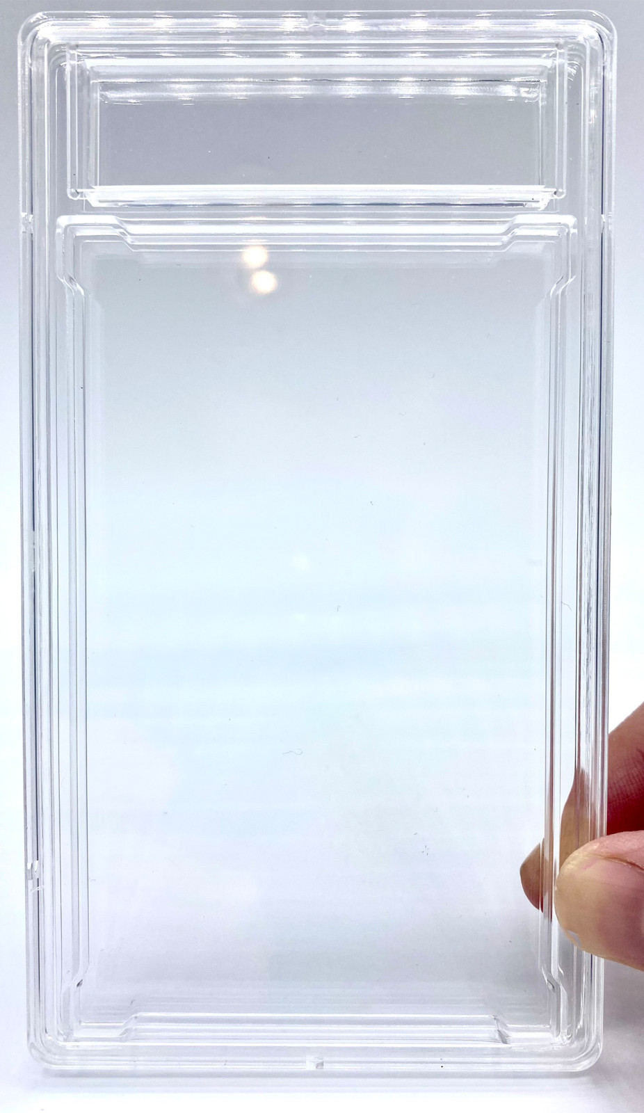 Empty Booster Pack Slab for Grading & Protection of Sealed Sports Trading Cards