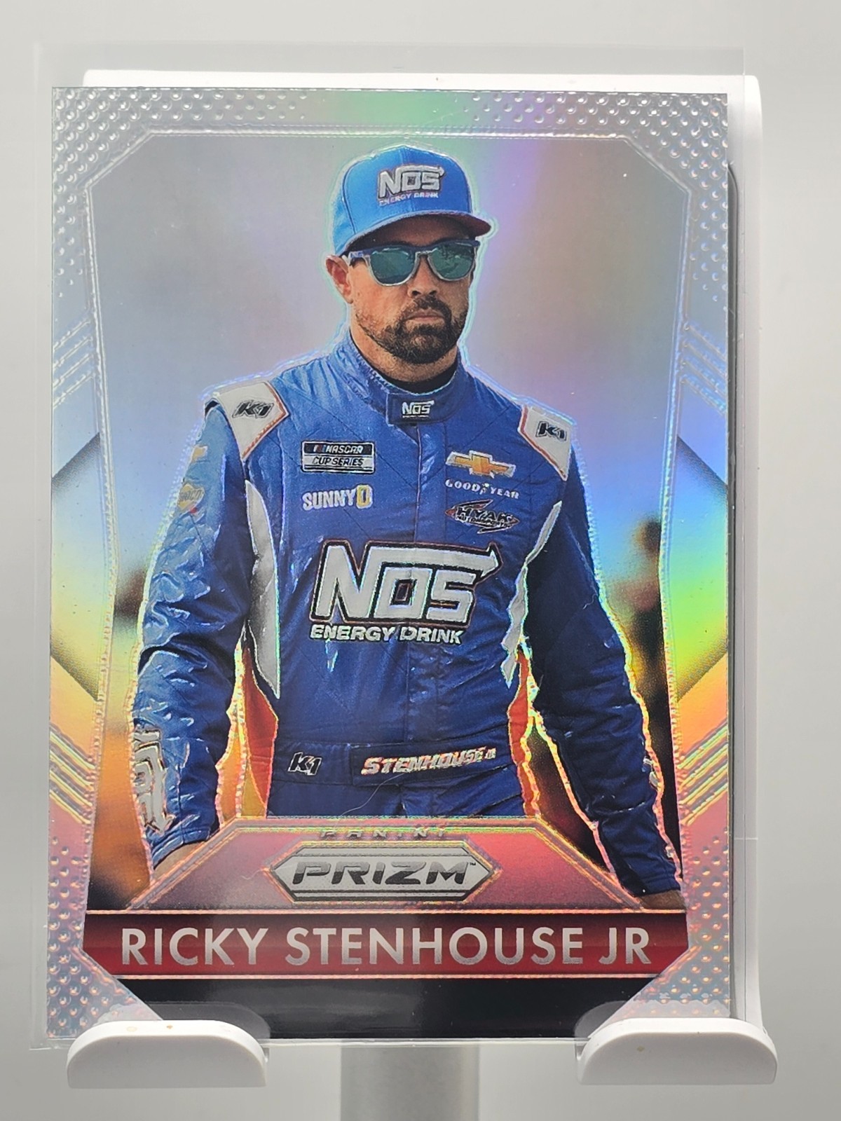 2025 Prizm Nascar Racing – #198 Ricky Stenhouse Jr. – Throwback – Silver Prizm