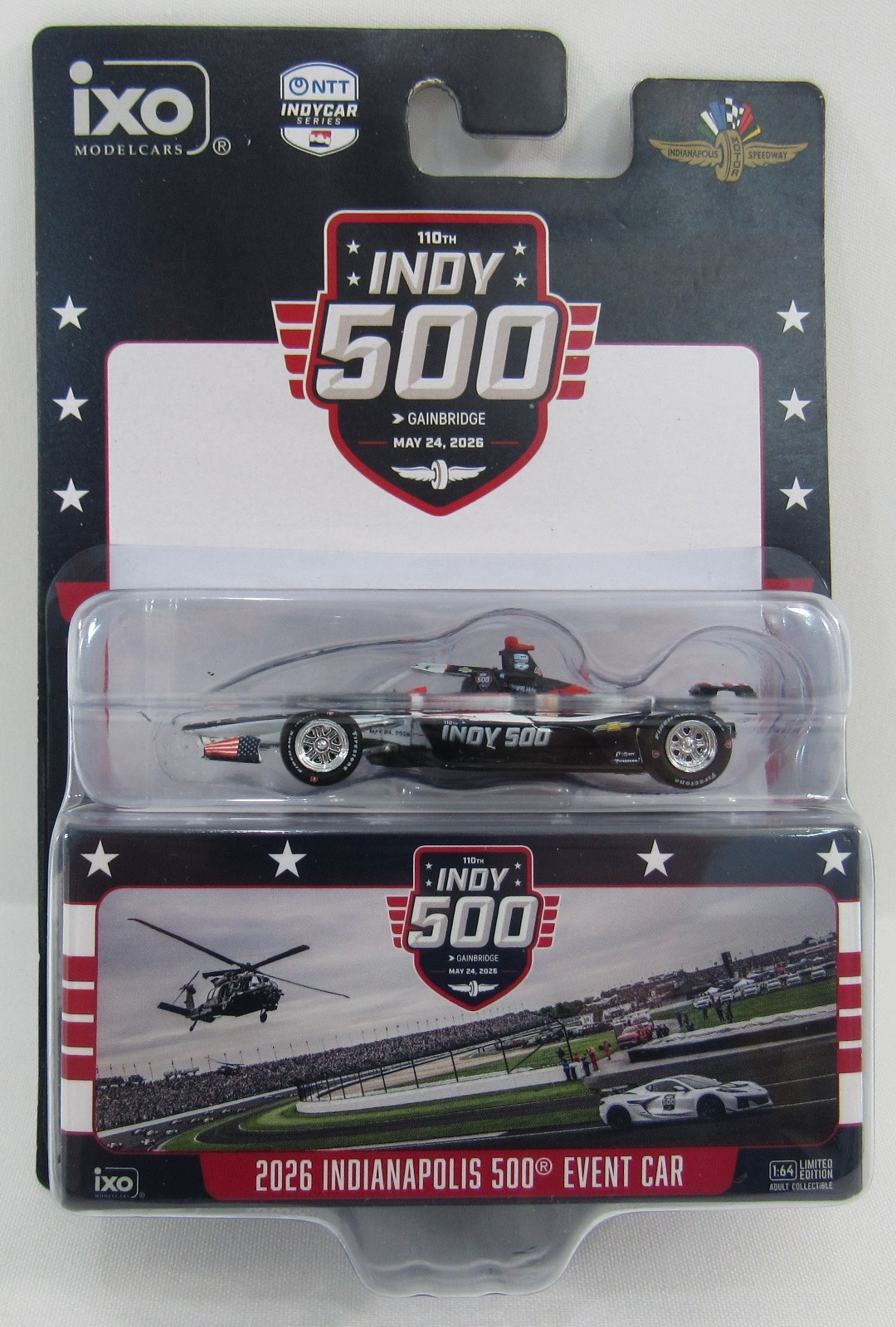 2026 Indy 500 Event Diecast 1:64 ixo IndyCar Models 110TH Running This Is May