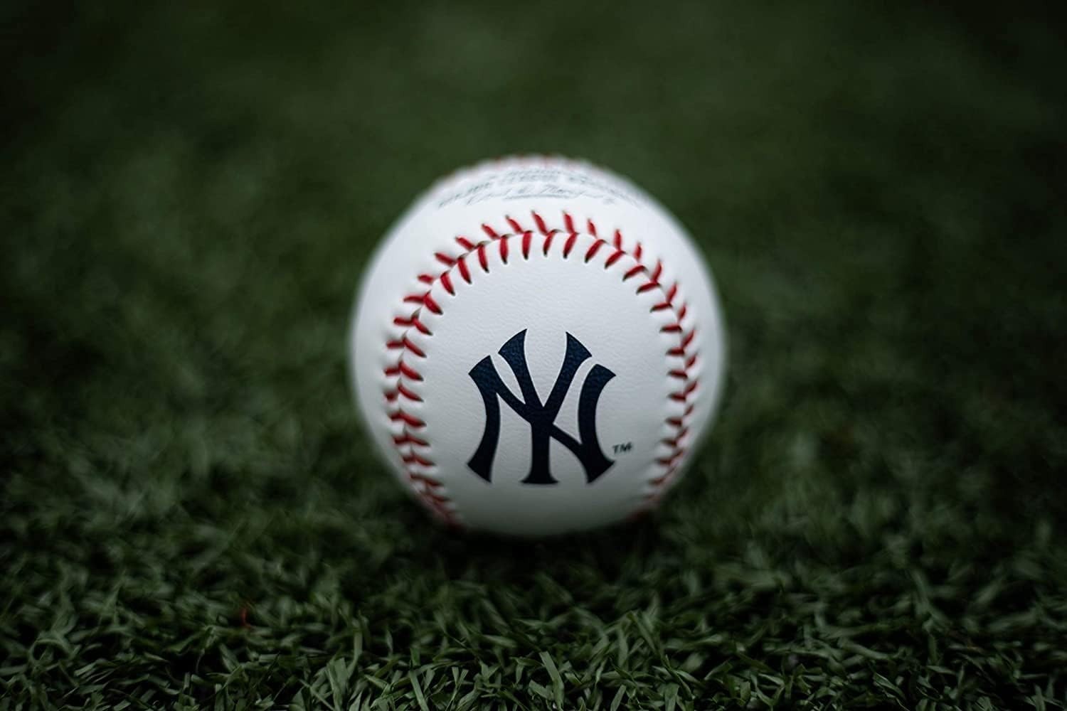 Authentic New York Yankees Baseball – 2026 MLB Official Size Leather Ball