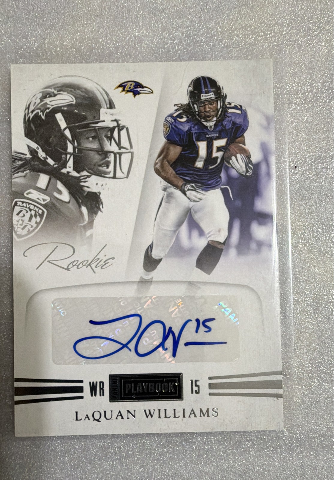 2011 Panini Playbook – Rookie LaQuan Williams #99 /299 (AU, RC)