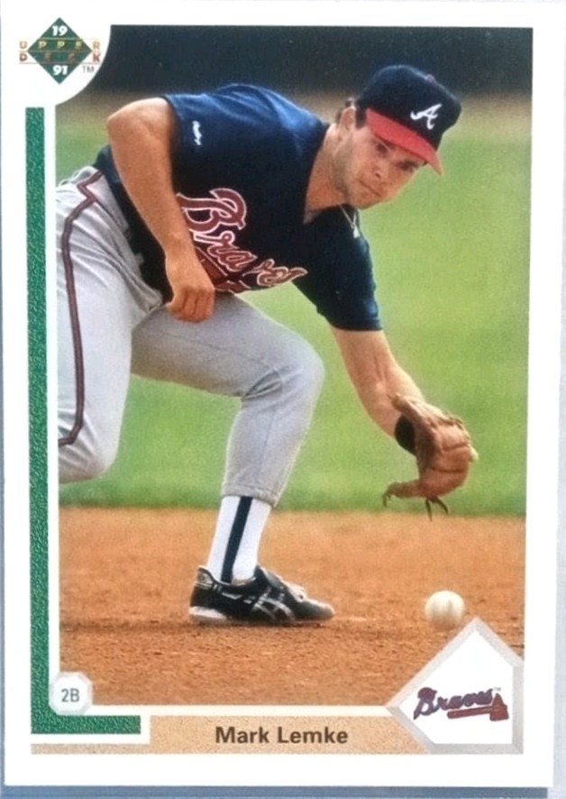 Mark Lemke 1991 Upper Deck #419